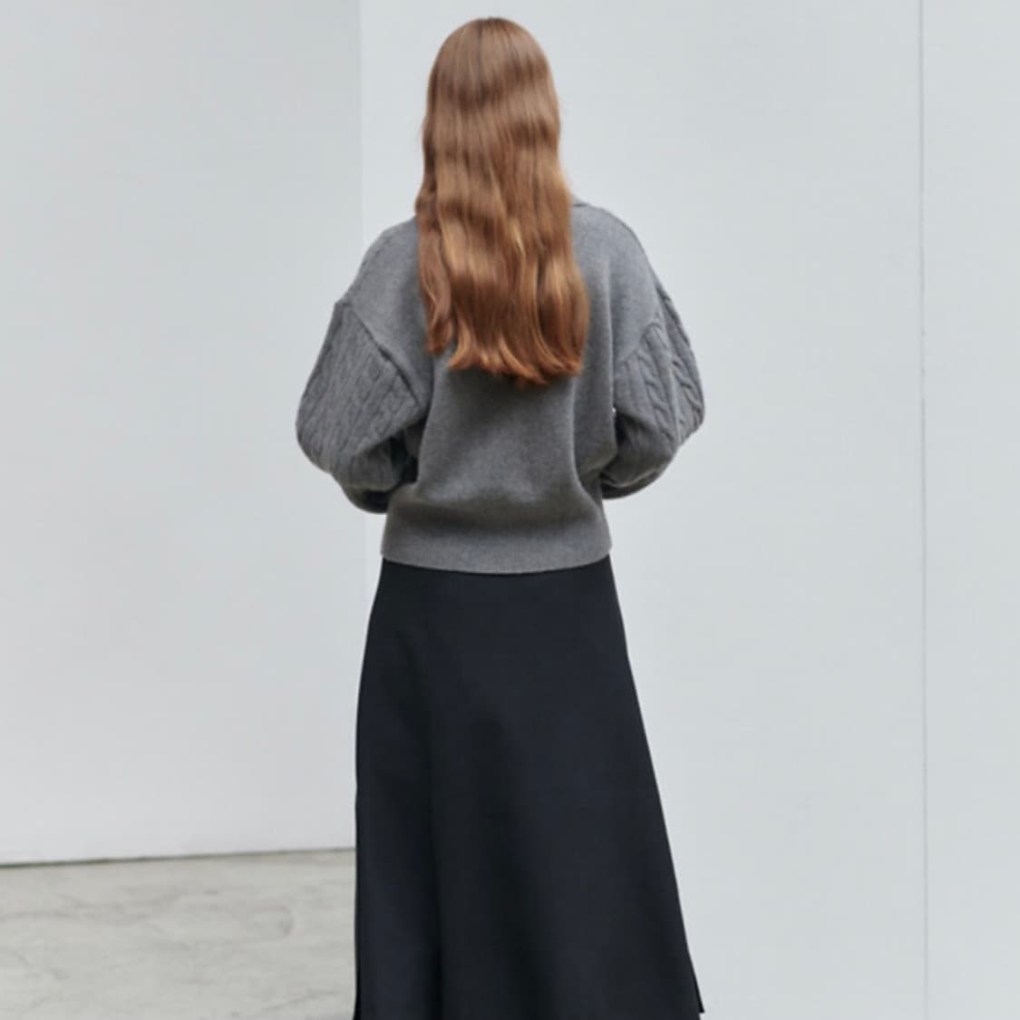 22FW 닐바이피 케이블 니트 상품이미지2