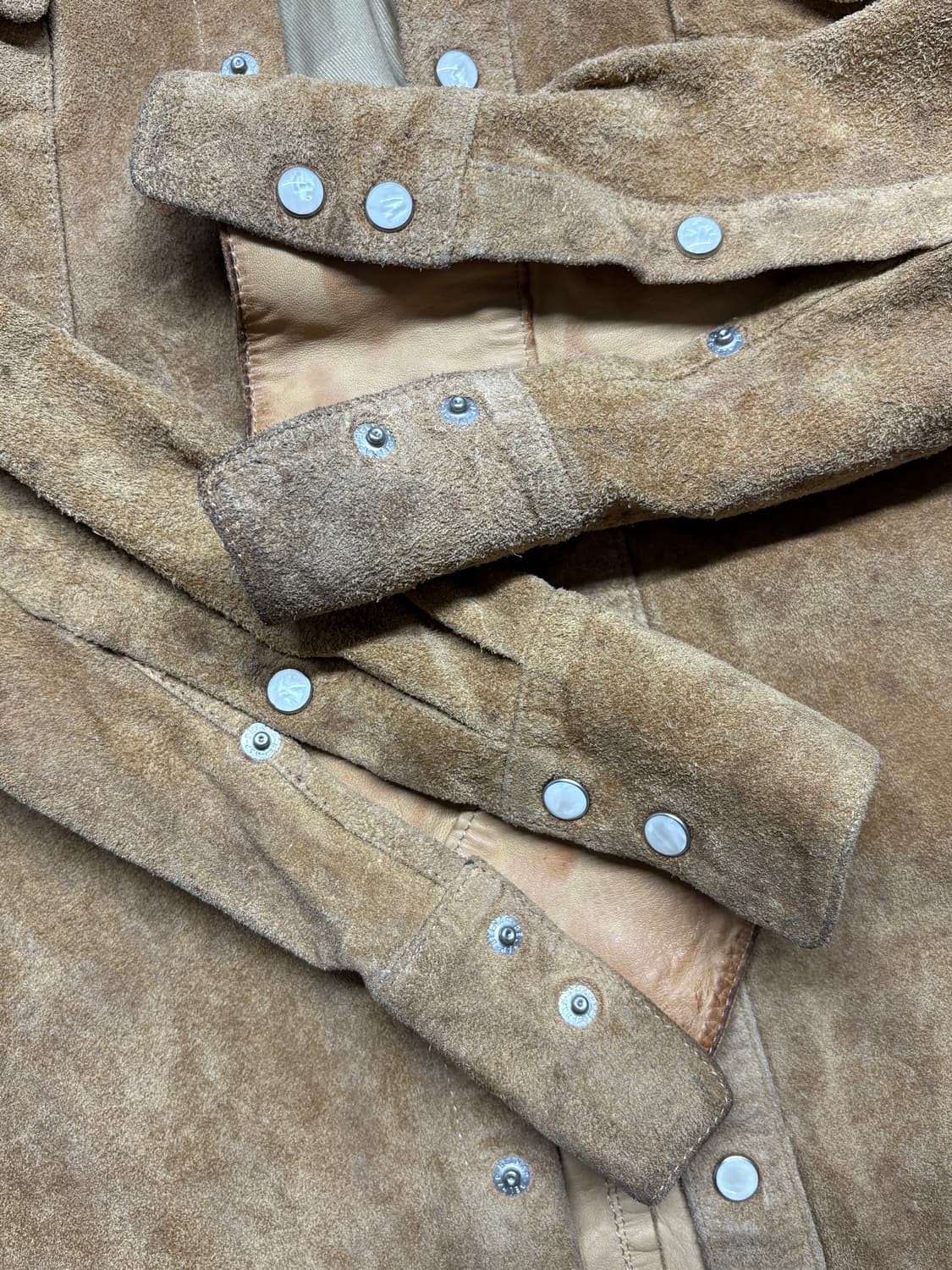 언유즈드 15ss 스웨이드 웨스턴 셔츠 상품이미지7