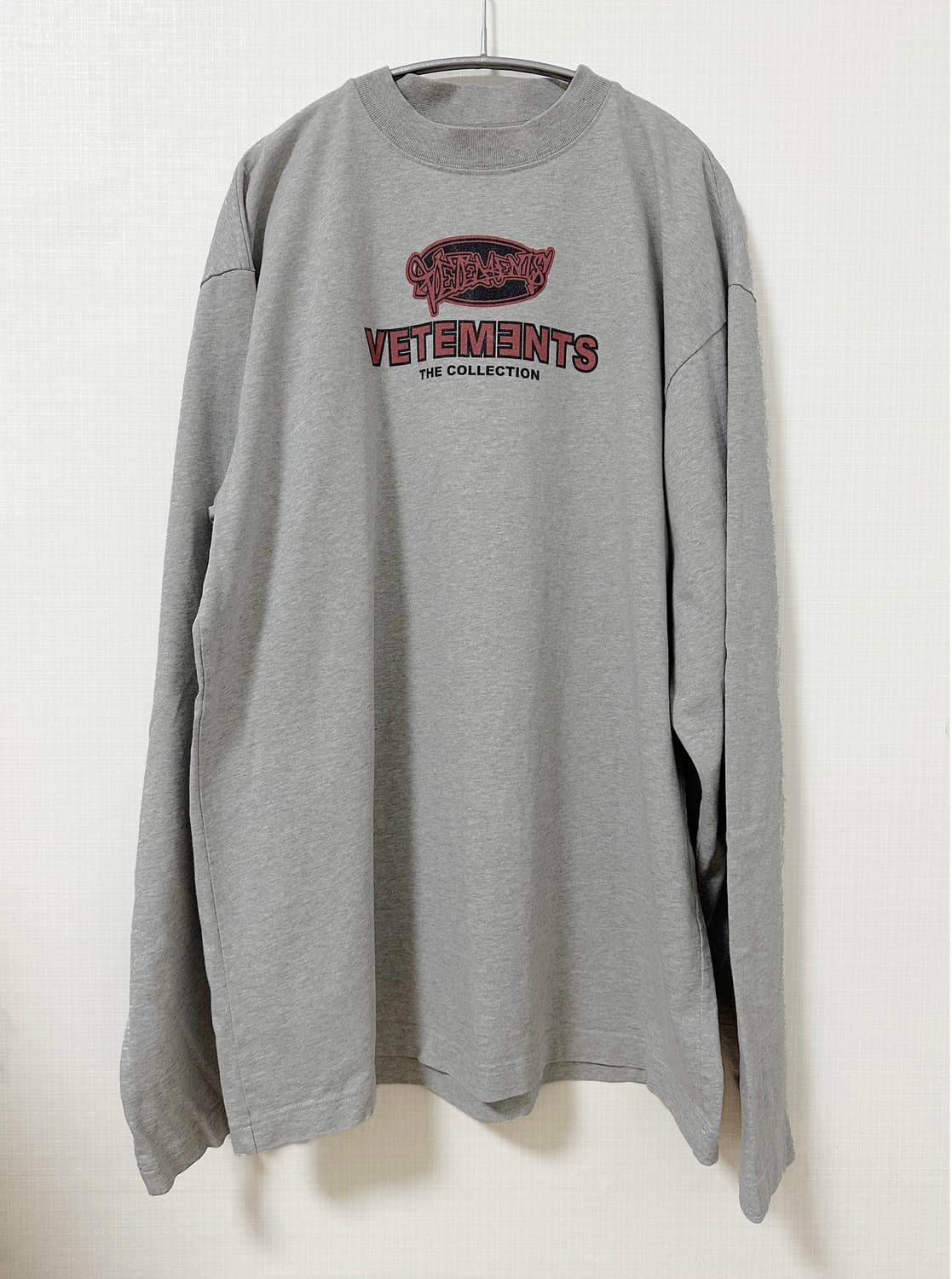 VETEMENTS 18ss logo long sleeve 상품이미지2