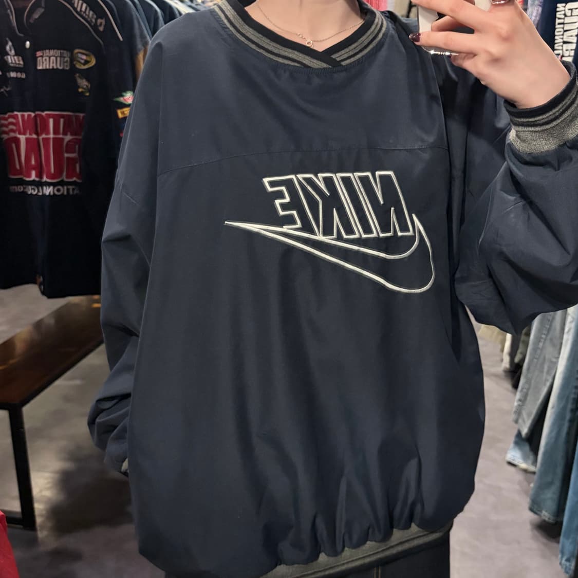 [IM] Nike 나이키 스우시 웜업 네이비 상품이미지5