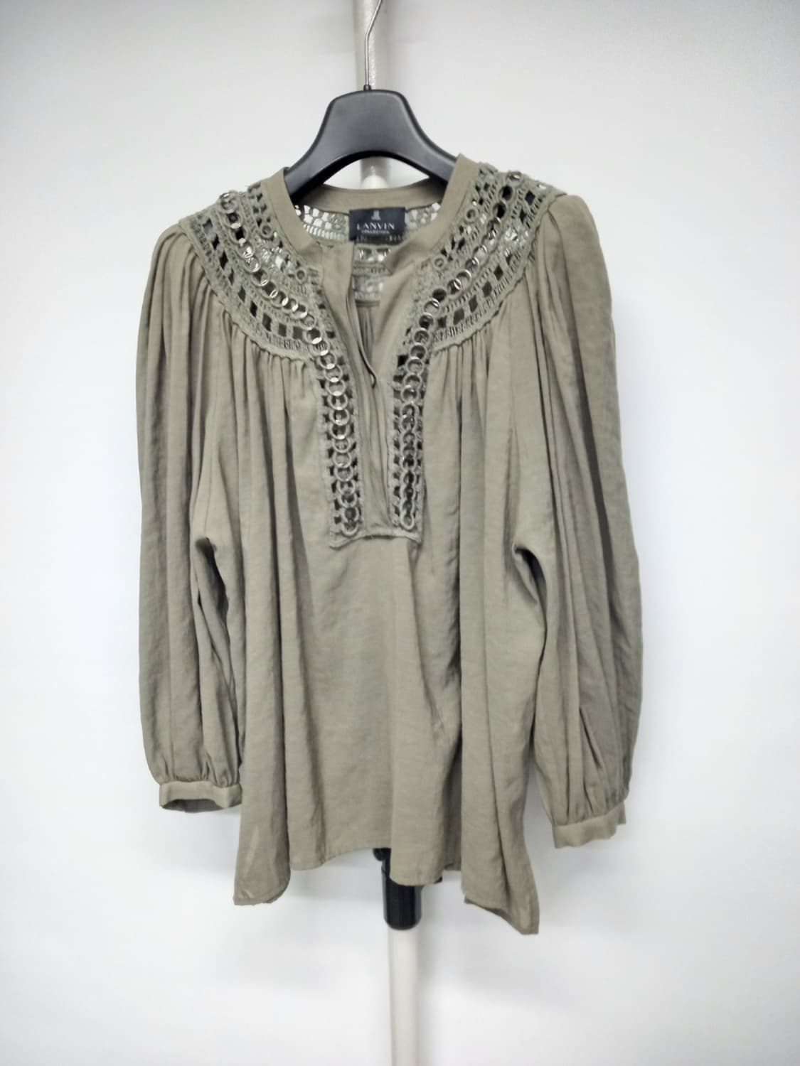 랑방 LANVIN 춘하추 8부9부 블라우스 82 44-77 상품이미지3