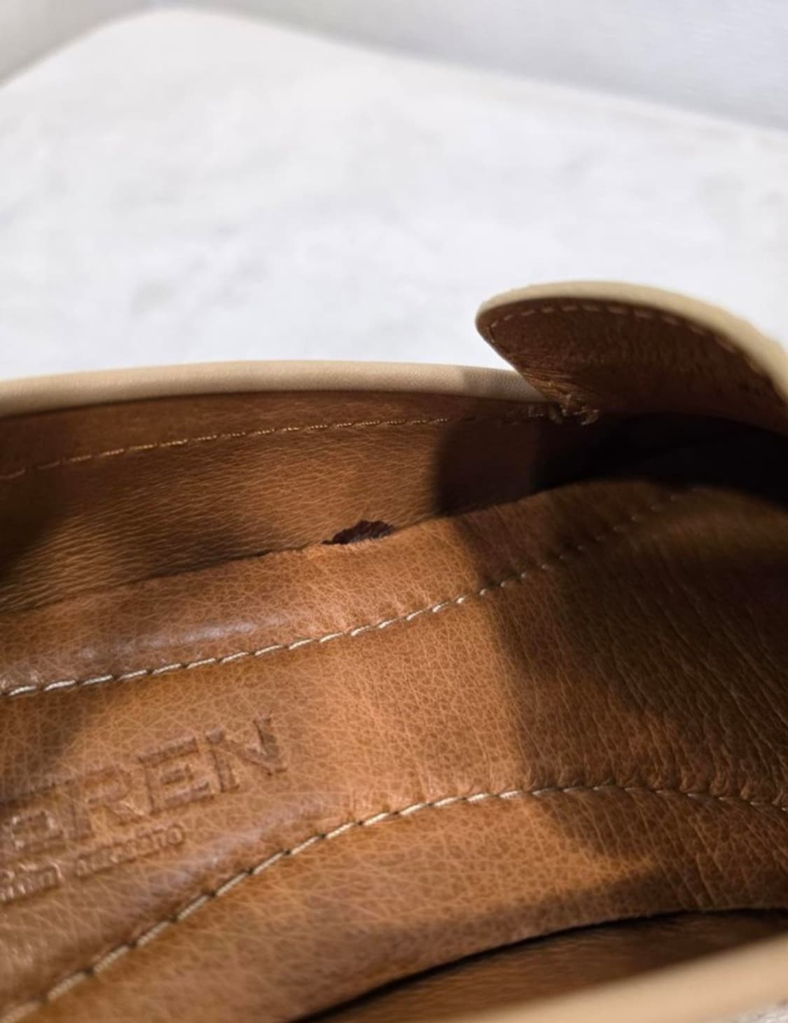 쿠에른 CUEREN 보스톤01 태슬 로퍼 단화 베이지 230~235 상품이미지9