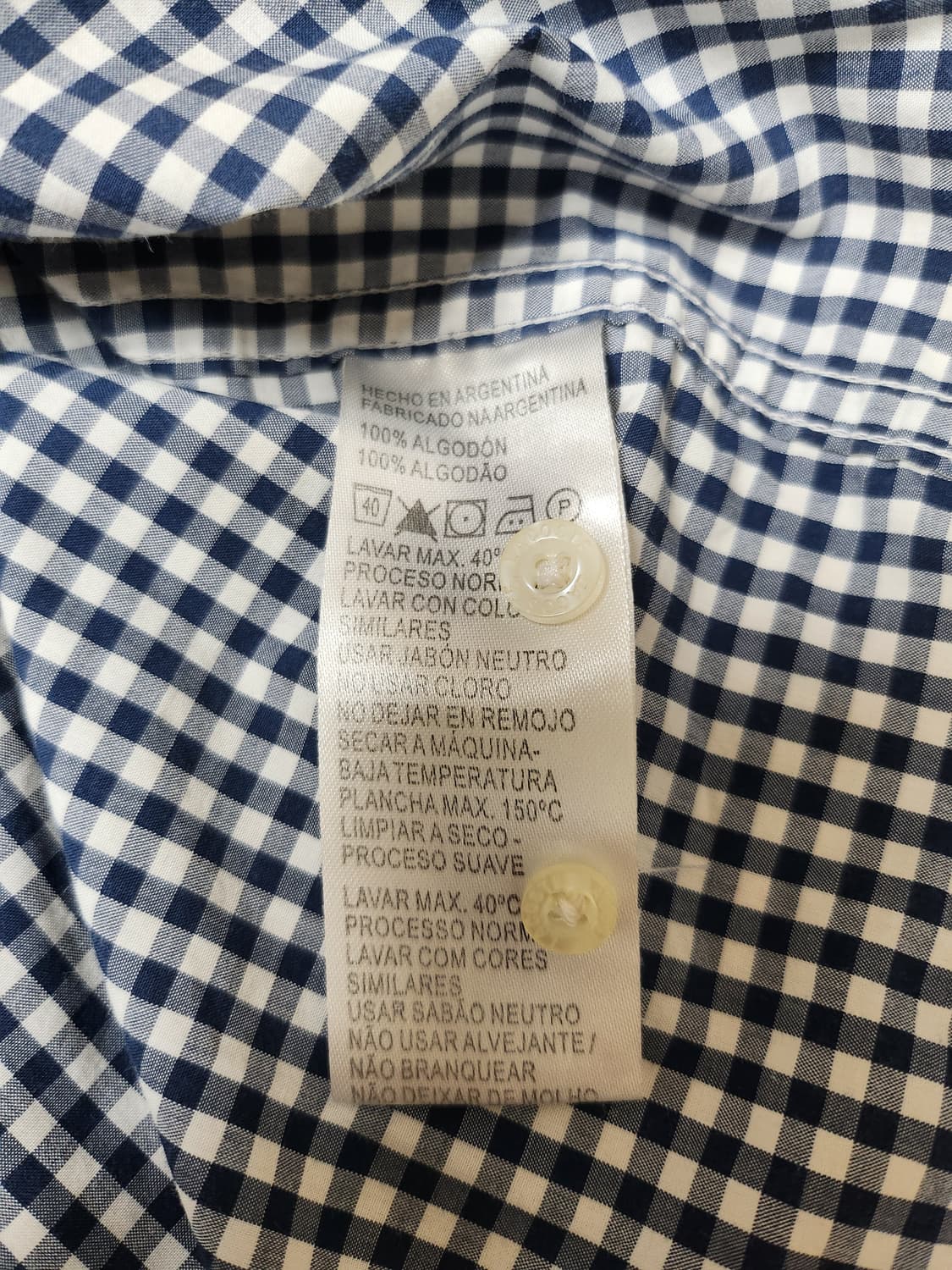 라코스테 체크셔츠 (42 상품이미지9