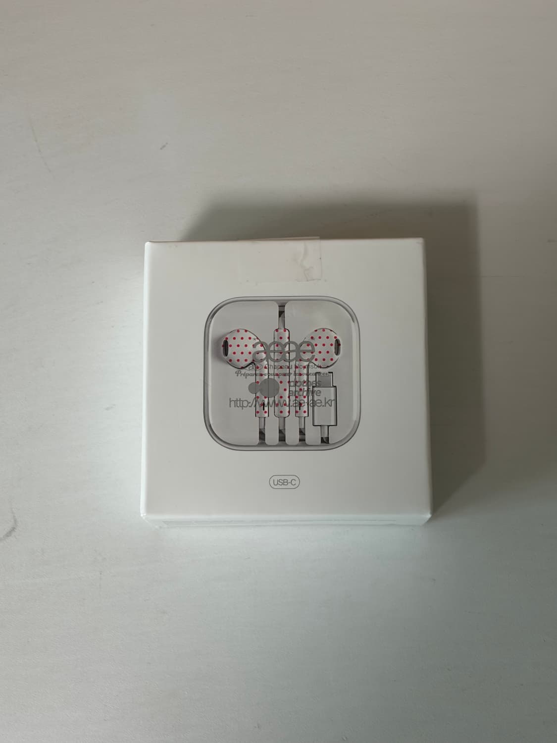 aeae 도트이어폰 (화이트) 상품이미지2