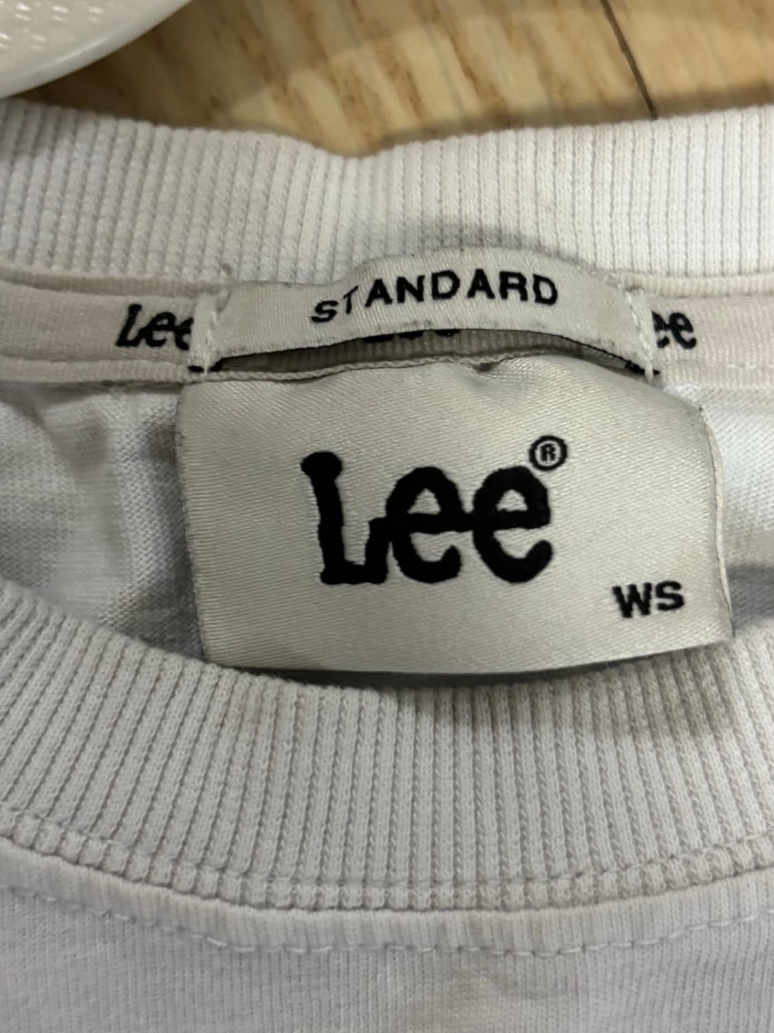 Lee 리 화이트 롱슬리브 상품이미지3