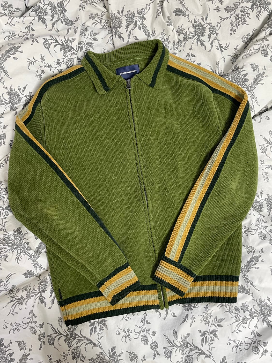 디스이즈네버뎃 니트 집업  상품이미지1