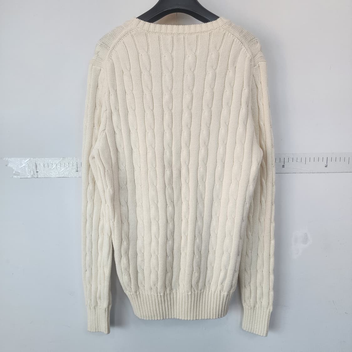 폴로 랄프로렌 아이보리 케이블 니트 상품이미지7