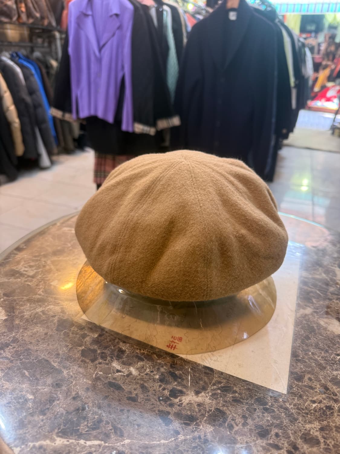 57 정품 에르메스 캐시미어 뉴스보이 캡 팝니다 상품이미지4