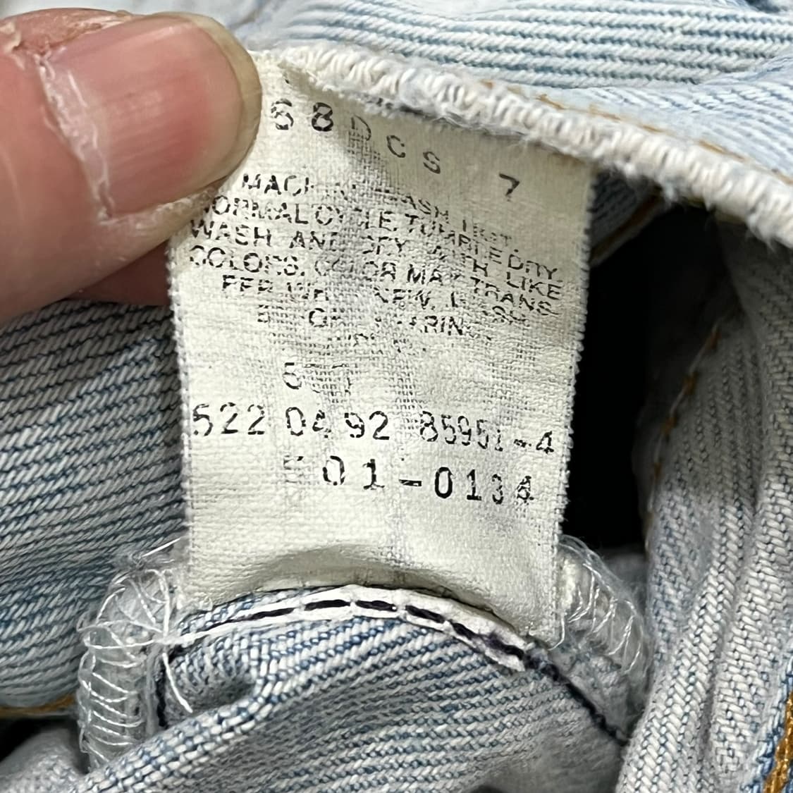 usa 리바이스 501 데님팬츠 s08465 상품이미지9