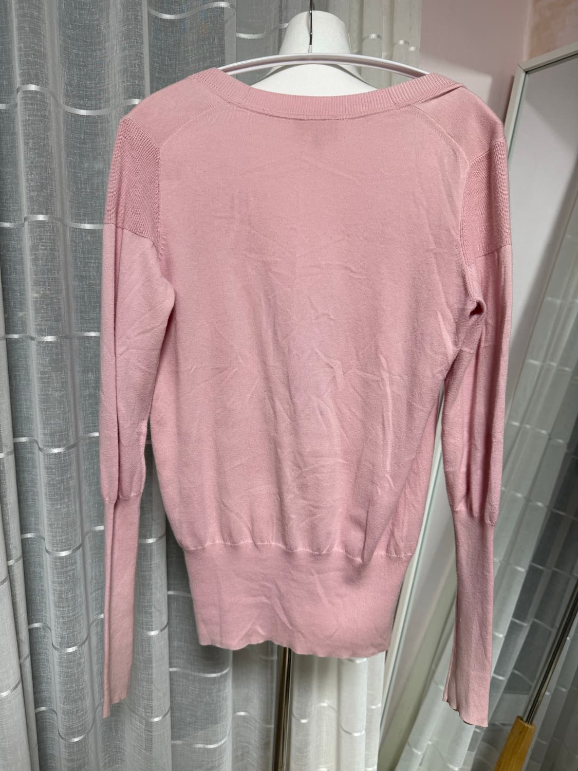 비비안웨스트우드 딸기우유 핑크 가디건 상품이미지6