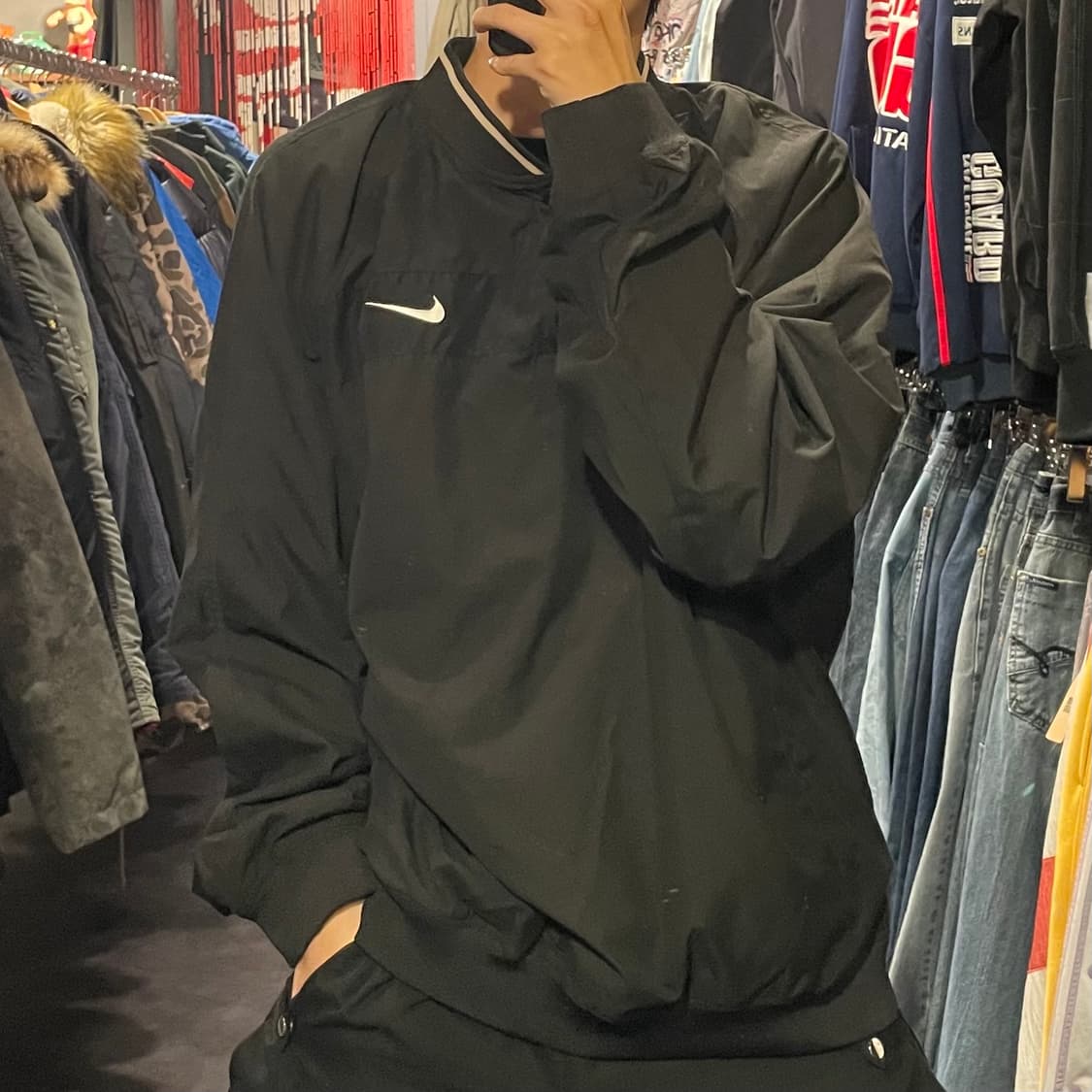 [IM] Nike 나이키 블랙 웜업 상품이미지2