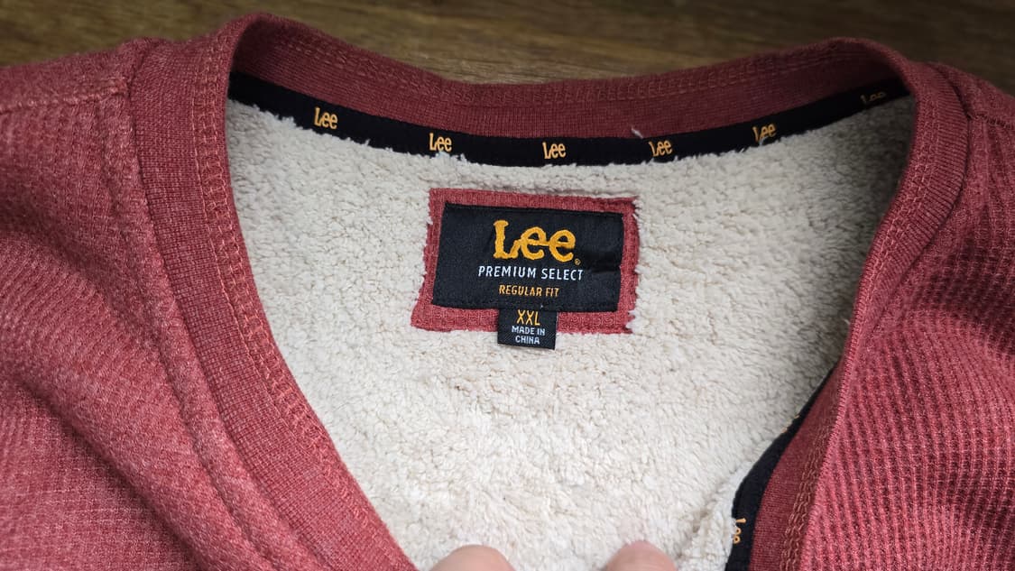 LEE 리 기모 안감 스웻셔츠 XXL ~ XXXL 상품이미지6