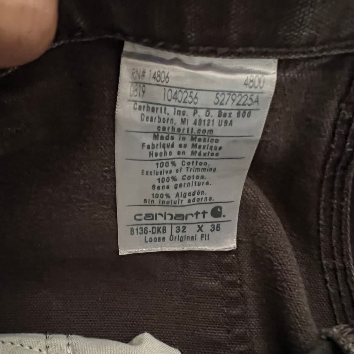 [CARHARTT] 칼하트 더블니 루즈핏 상품이미지2