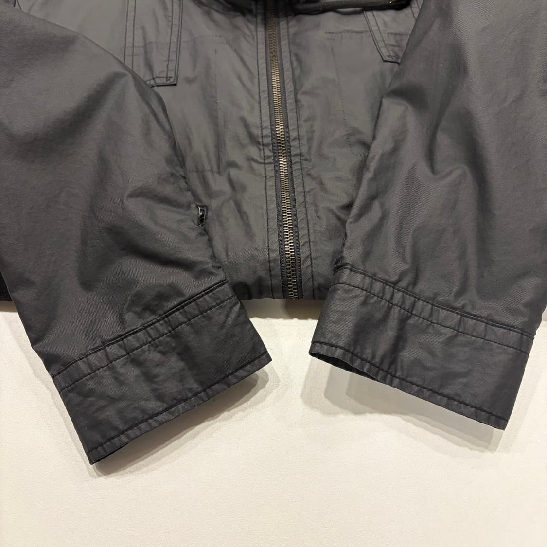 [50] 언더커버리즘 빈티지 블랙 바람막이 집업 자켓 B747 상품이미지6