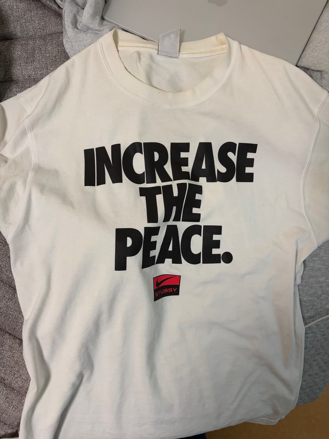 나이키X스투시 피스 티셔츠L 상품이미지1