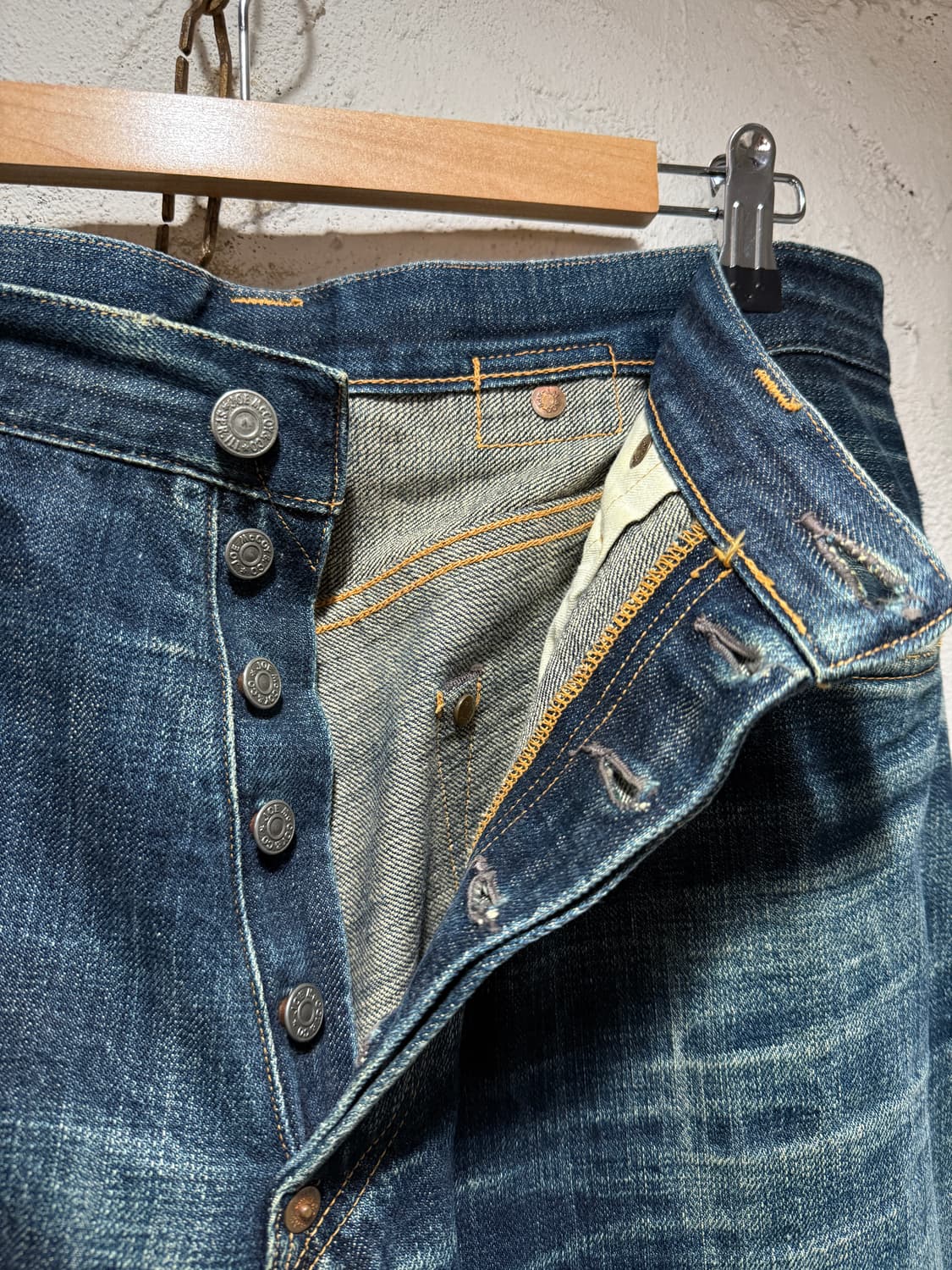 조맥코이 Joe Mccoy Lot.900s 와이드 스트레이트핏 셀비지 데 상품이미지8