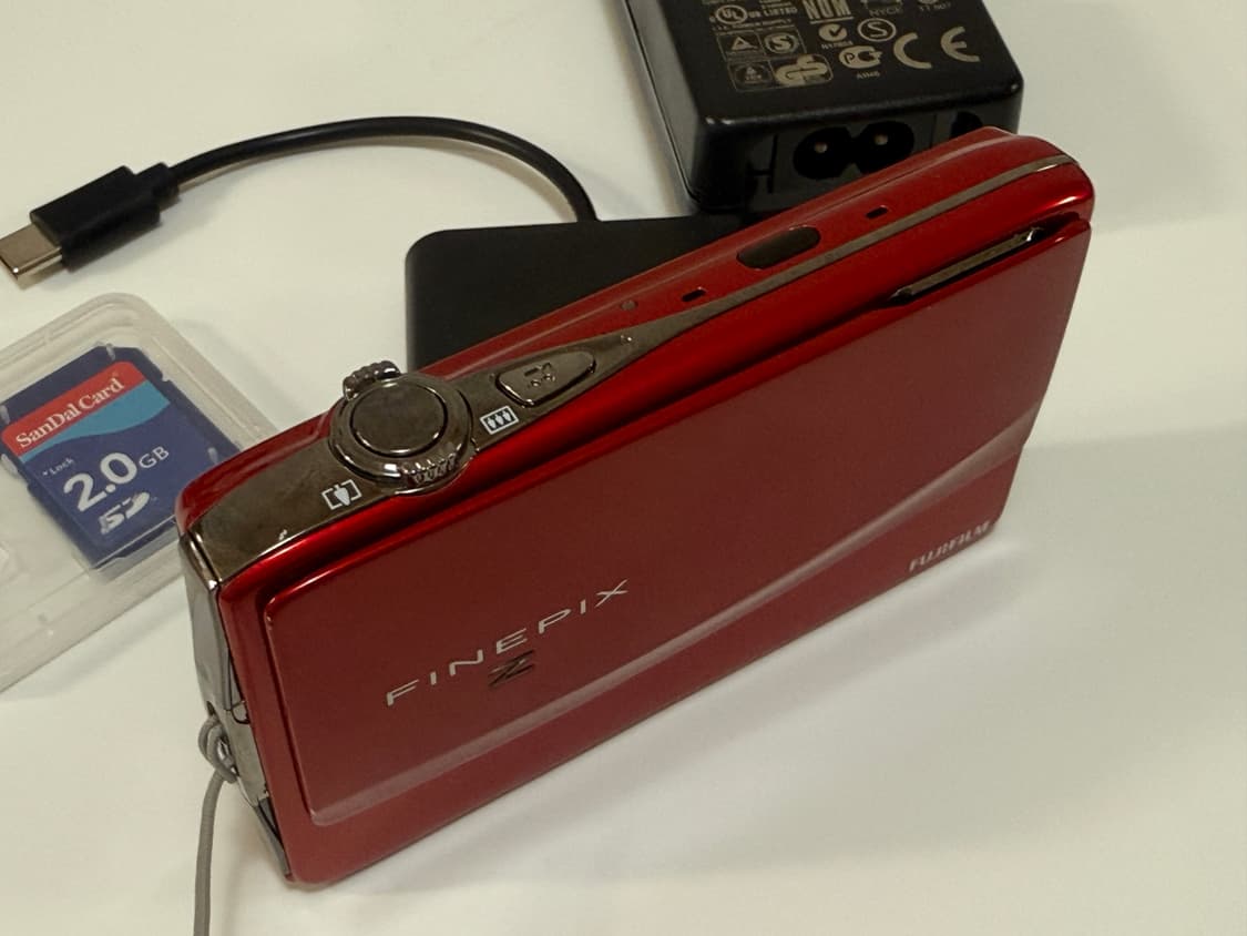 작례o 후지 파인픽스 Z900EXR 레드 빈티지 디카 Fujifilm 상품이미지3