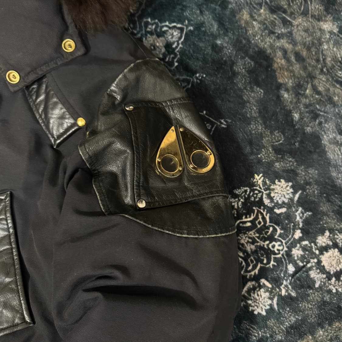 무스너클 퍼 야상 패딩 상품이미지2