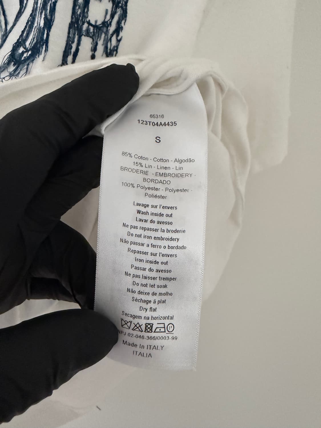 J’ADIOR 자 디올 8 여성 반팔 티셔츠 (S 사이즈) 상품이미지4