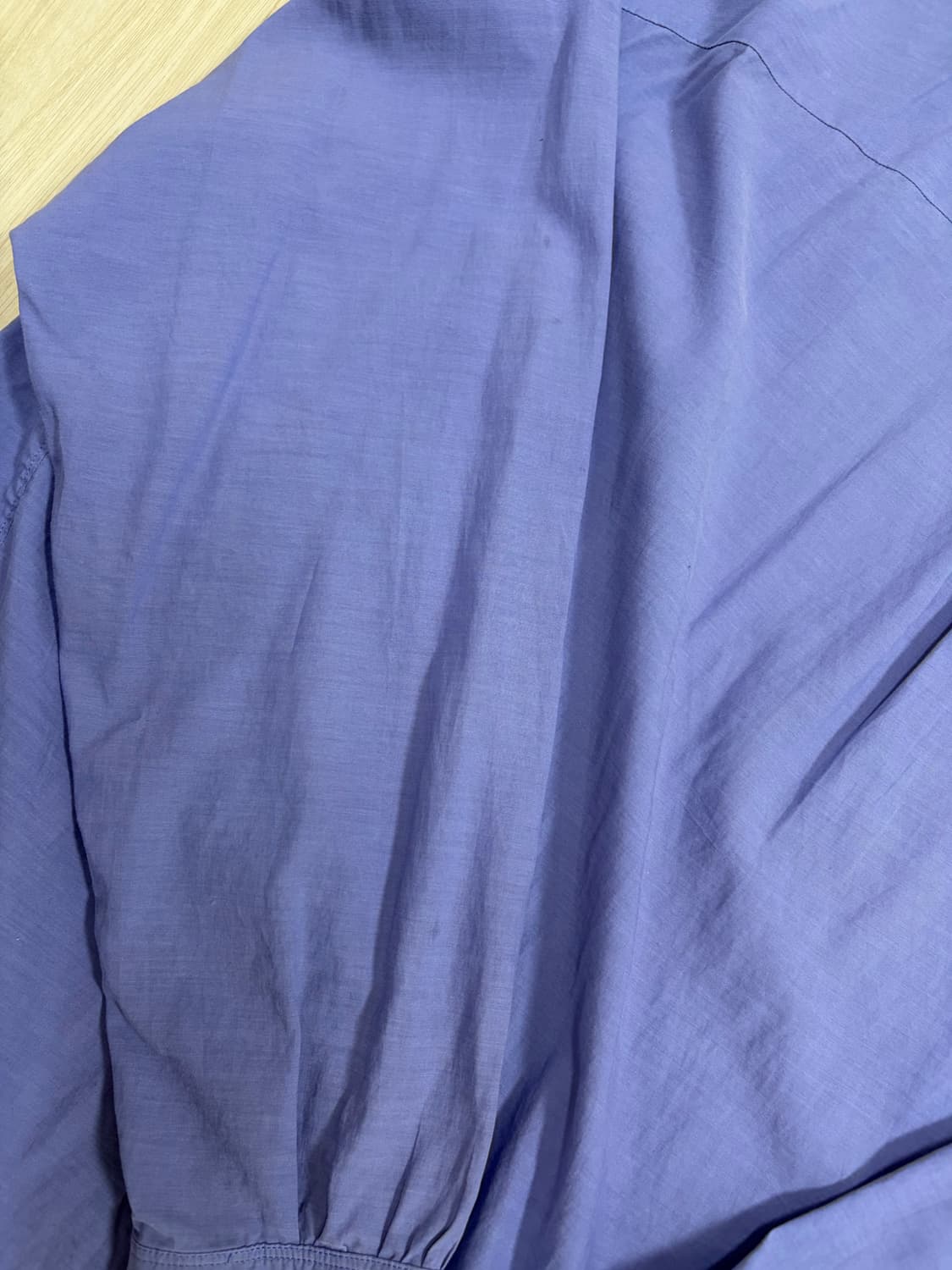 [2] 폴리테루 텐코 루즈드 셔츠 2.0 다이드 블루 상품이미지3