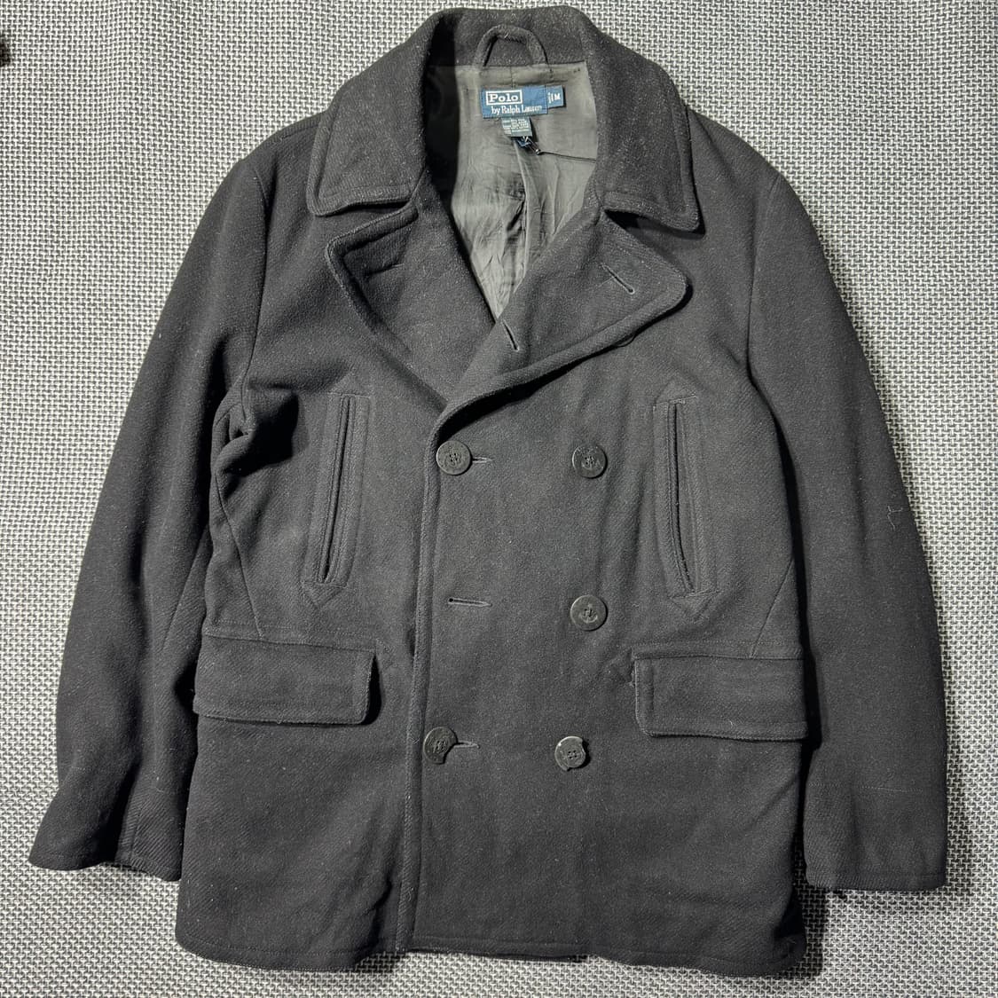 폴로 피코트 자켓 블랙 ( M/OLD-8222 ) 상품이미지1