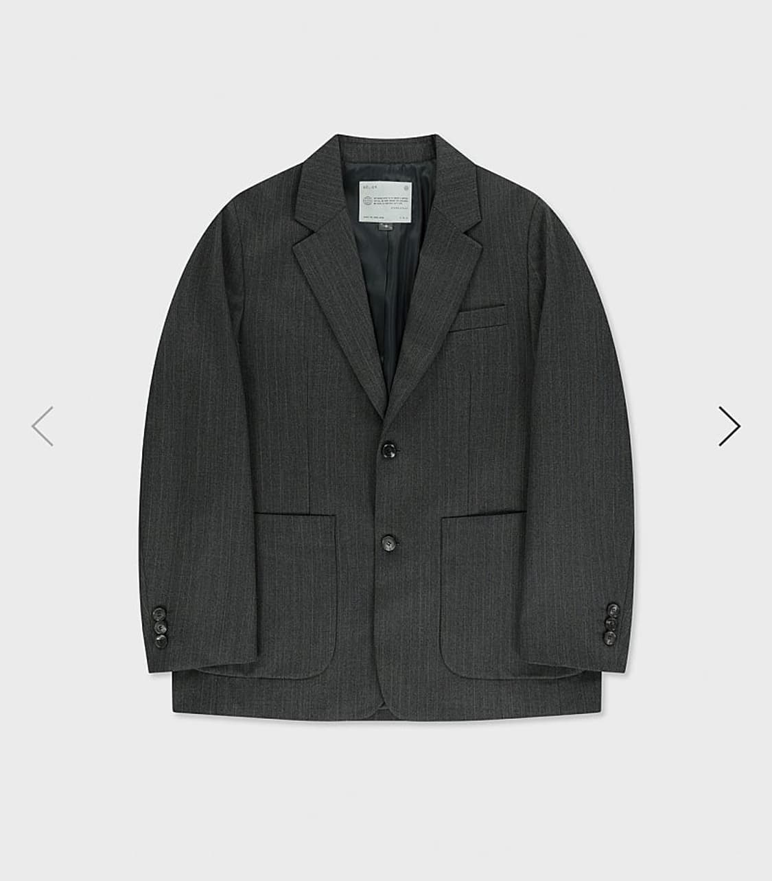 벨리에 시티 노마드 스트라이프 자켓 그레이 04(100) 상품이미지1