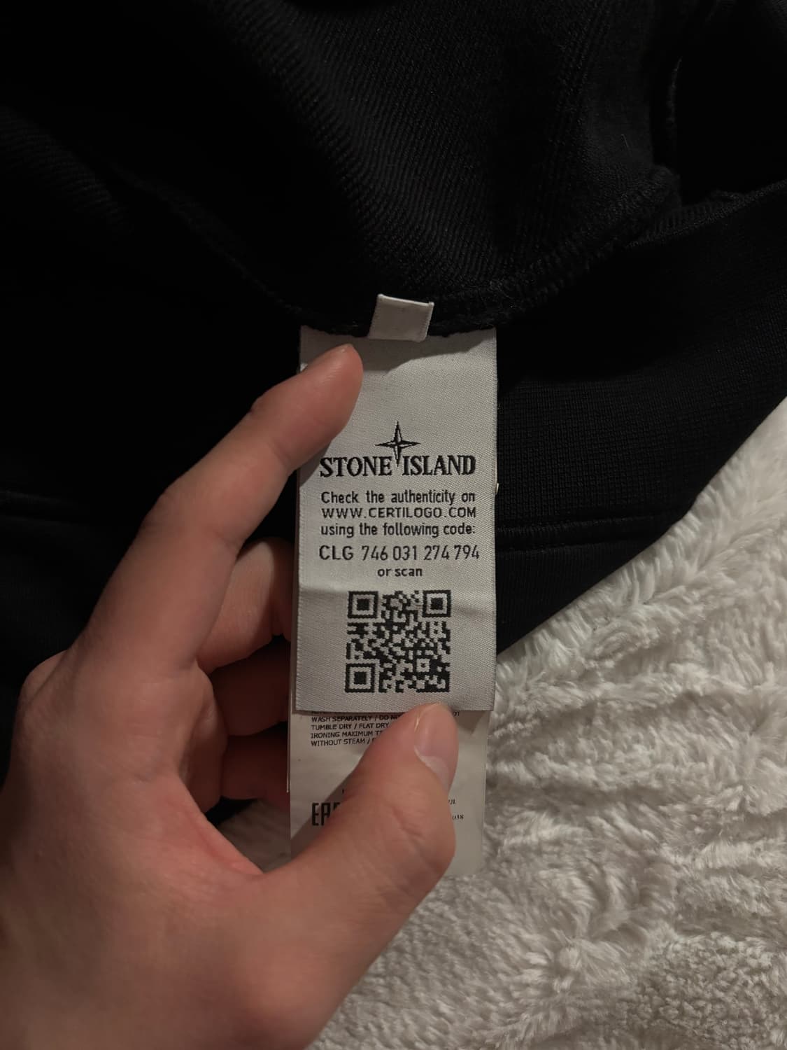 스톤아일랜드 블랙 맨투맨 M 사이즈 상품이미지6