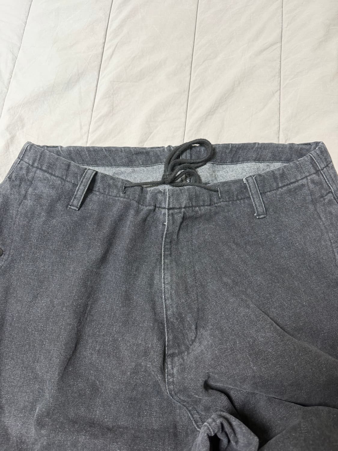 해칭룸 스노우진 워시드 블랙 상품이미지5