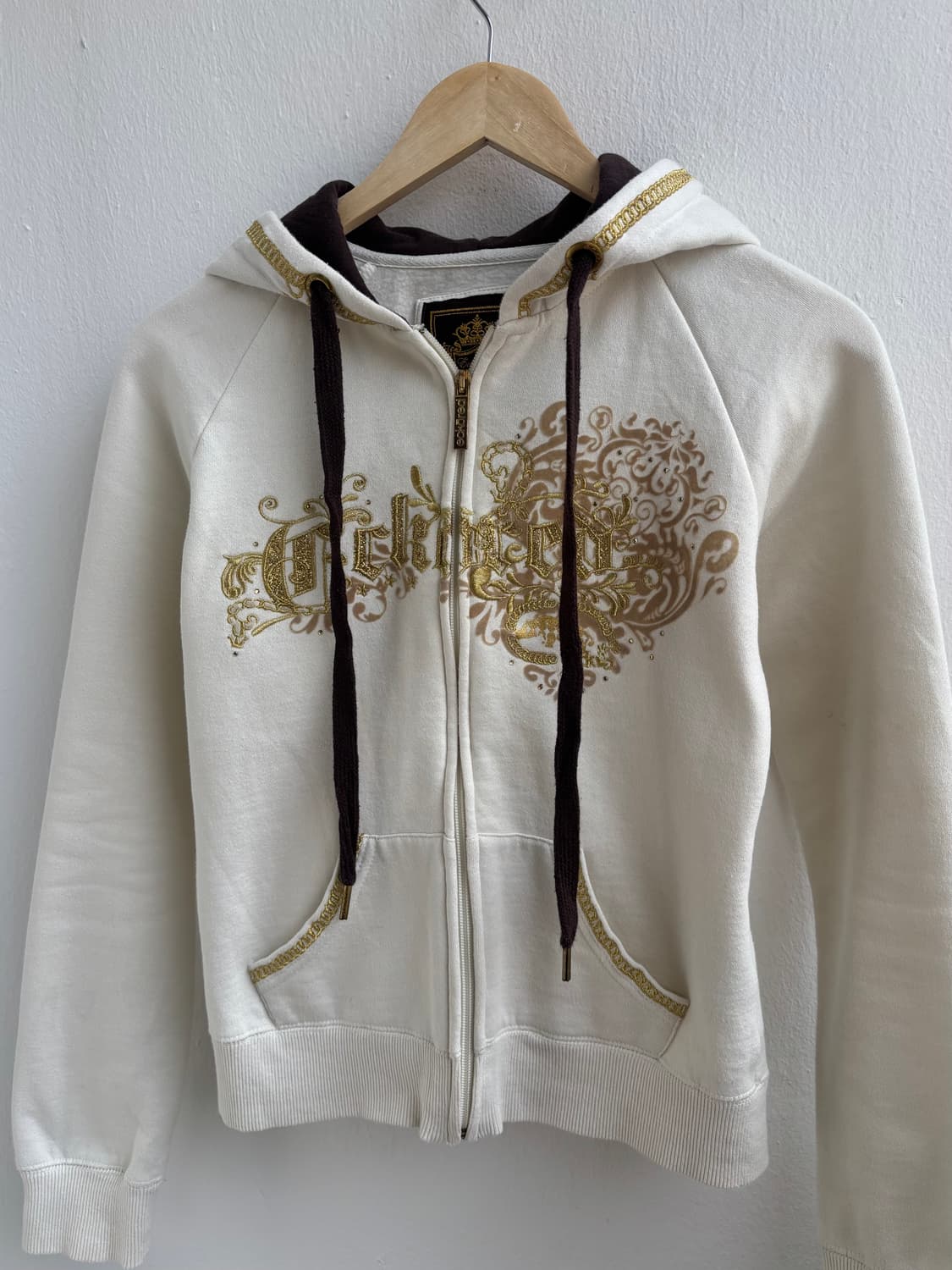 Vintage Ivory Hood Zip-Up 상품이미지2