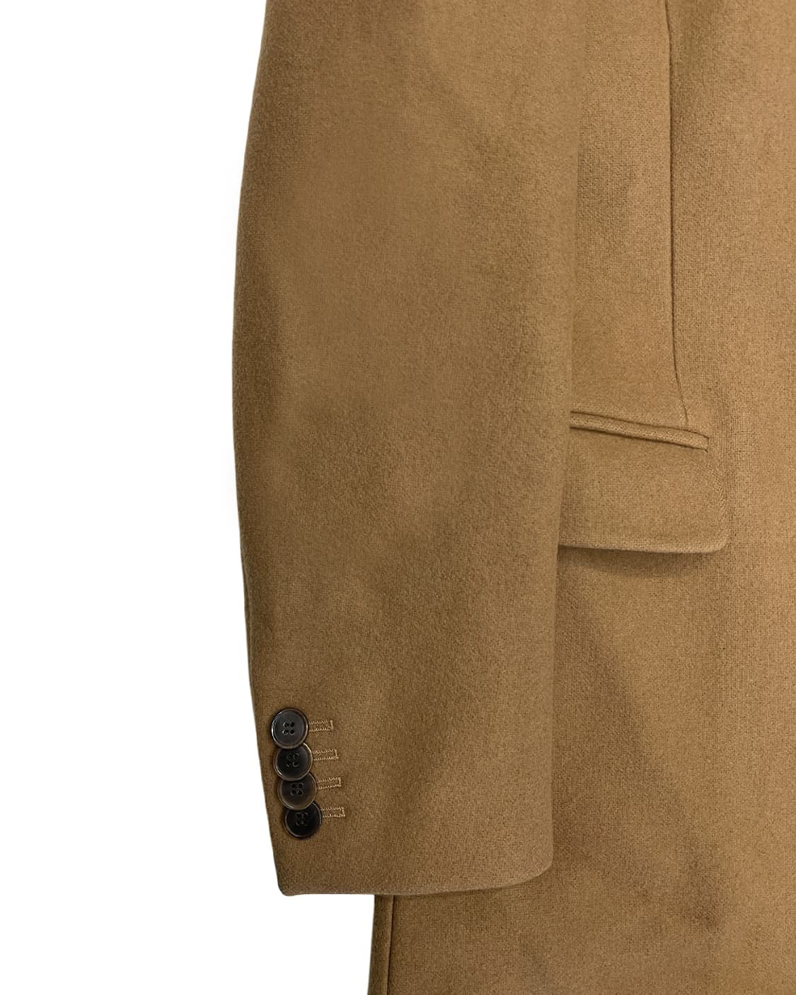 아크네 스튜디오 싱글 브레스티드 울 코트 카멜 상품이미지7