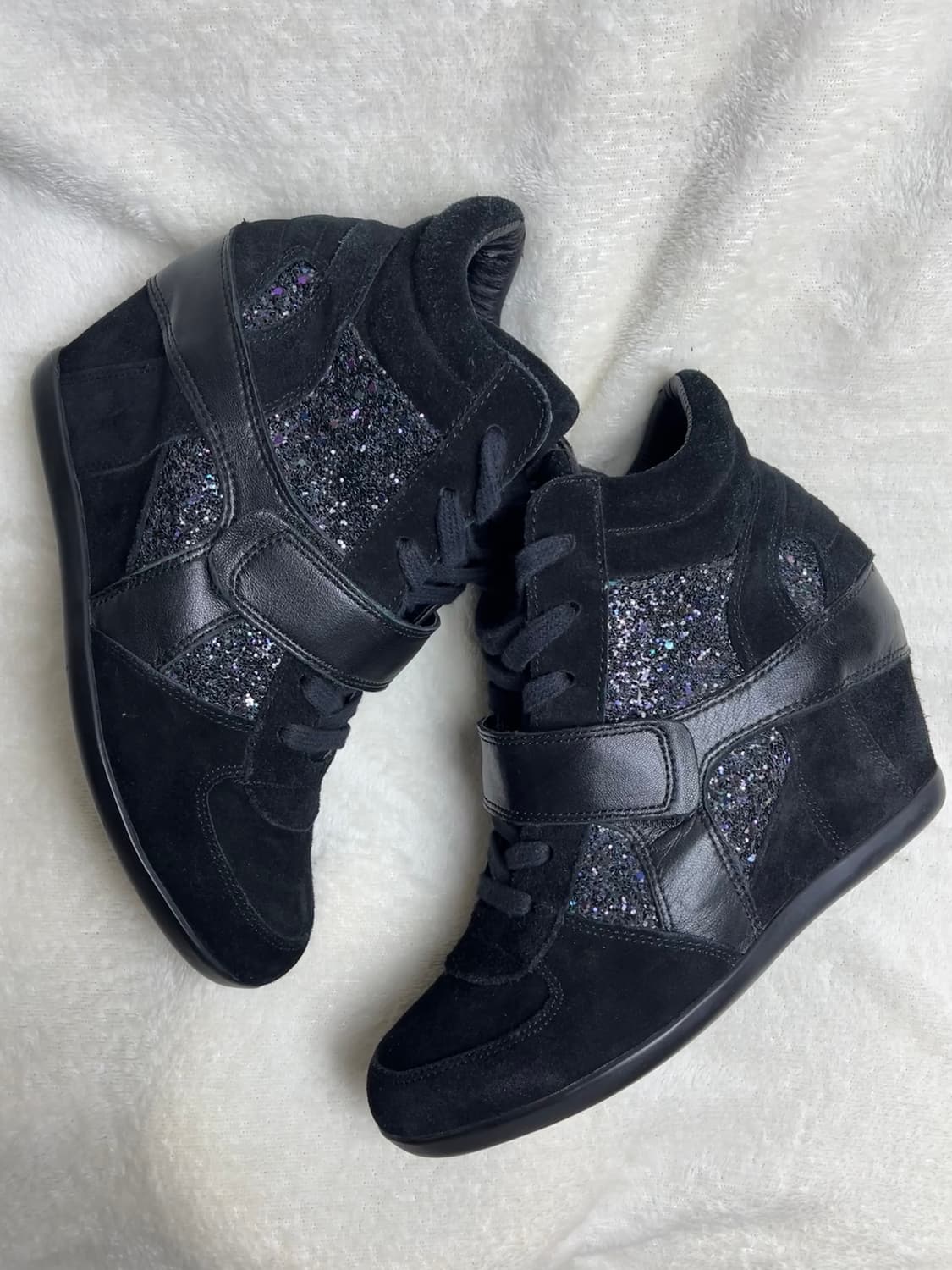 [38] 아쉬 하이탑 웨지 스니커즈 || 240-245 상품이미지1