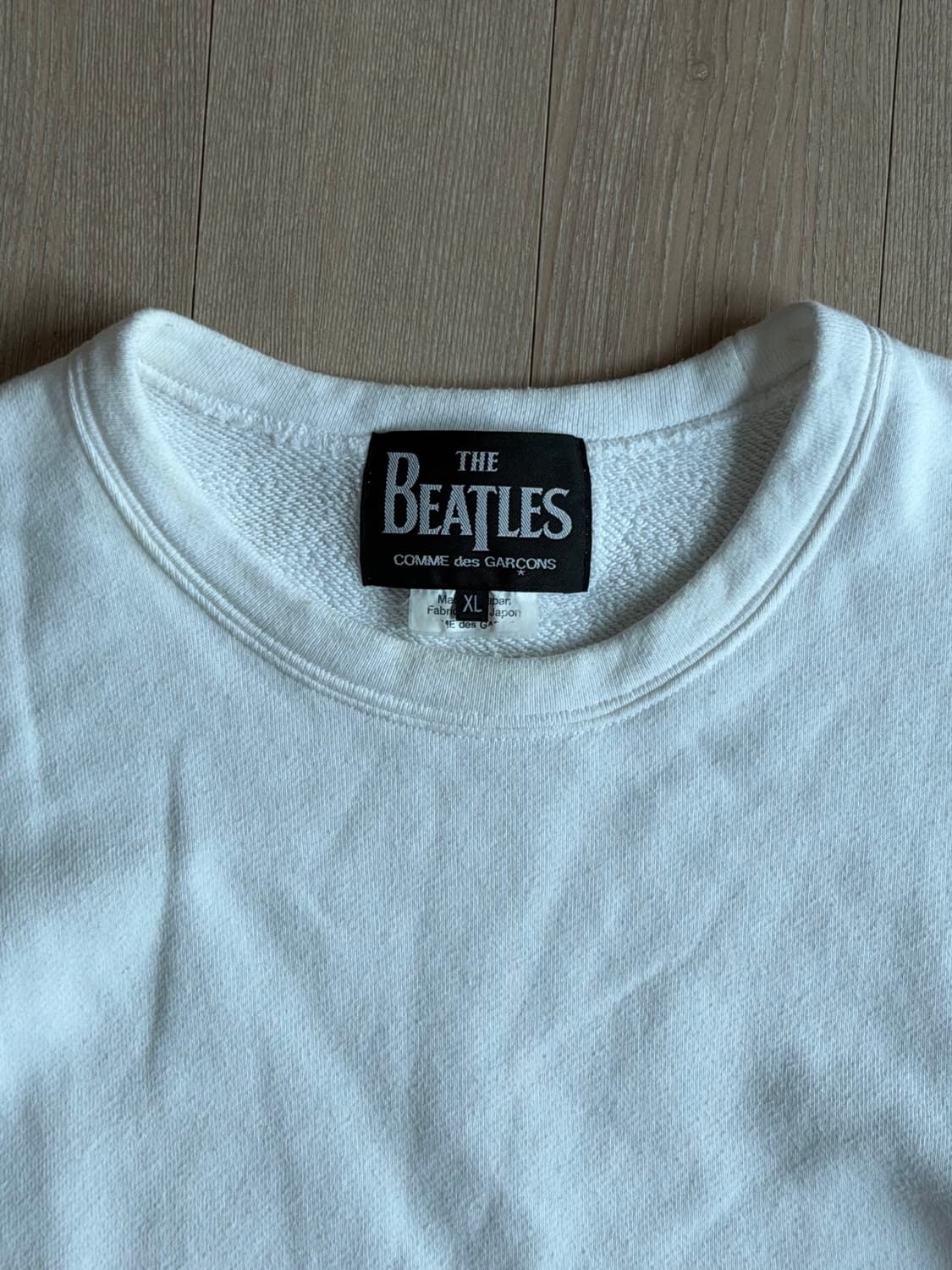꼼데가르송 X 비틀즈 맨투맨 XL 상품이미지2