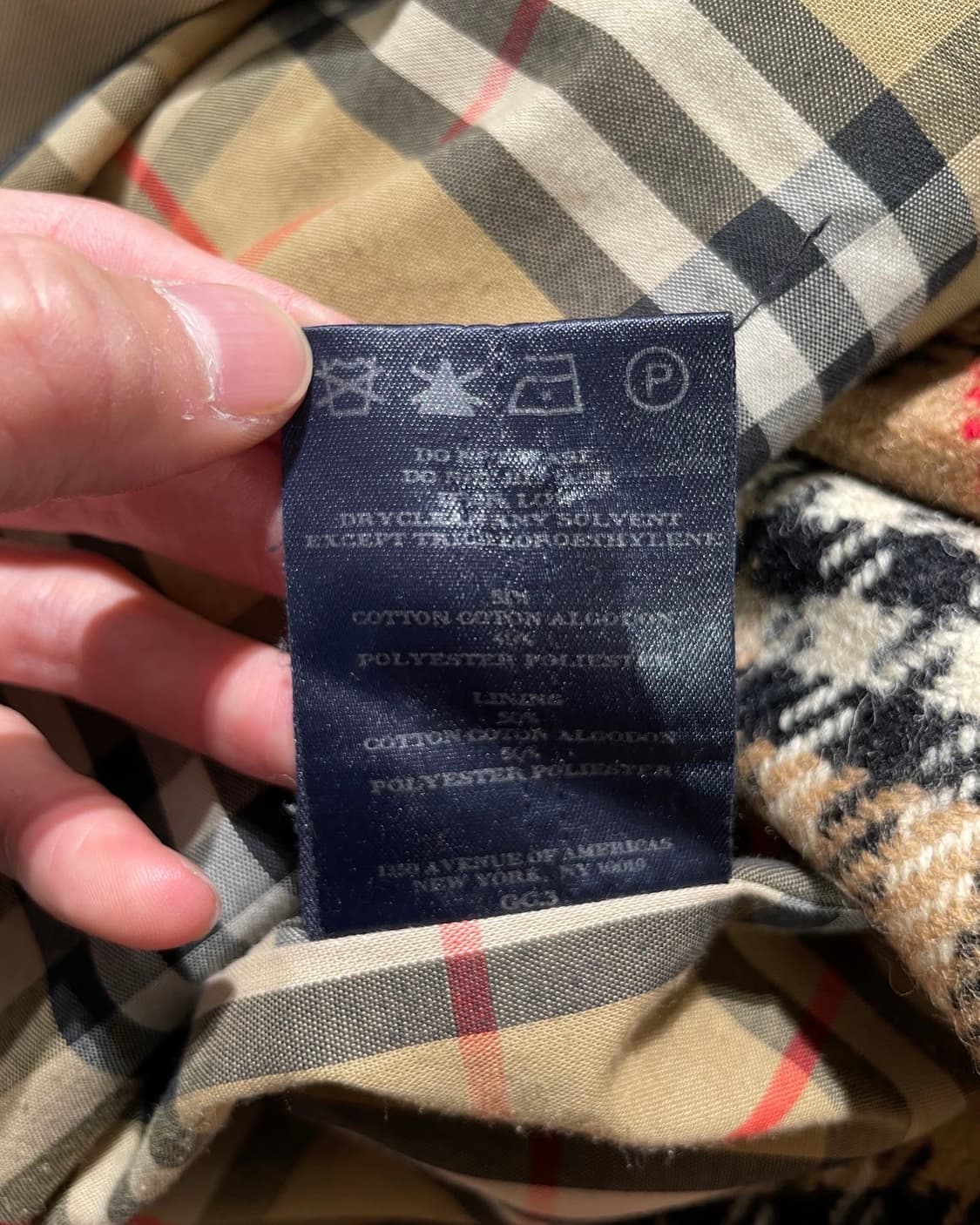 버버리 라이트 베이지 더블 브레스티드 트렌치 코트 상품이미지7