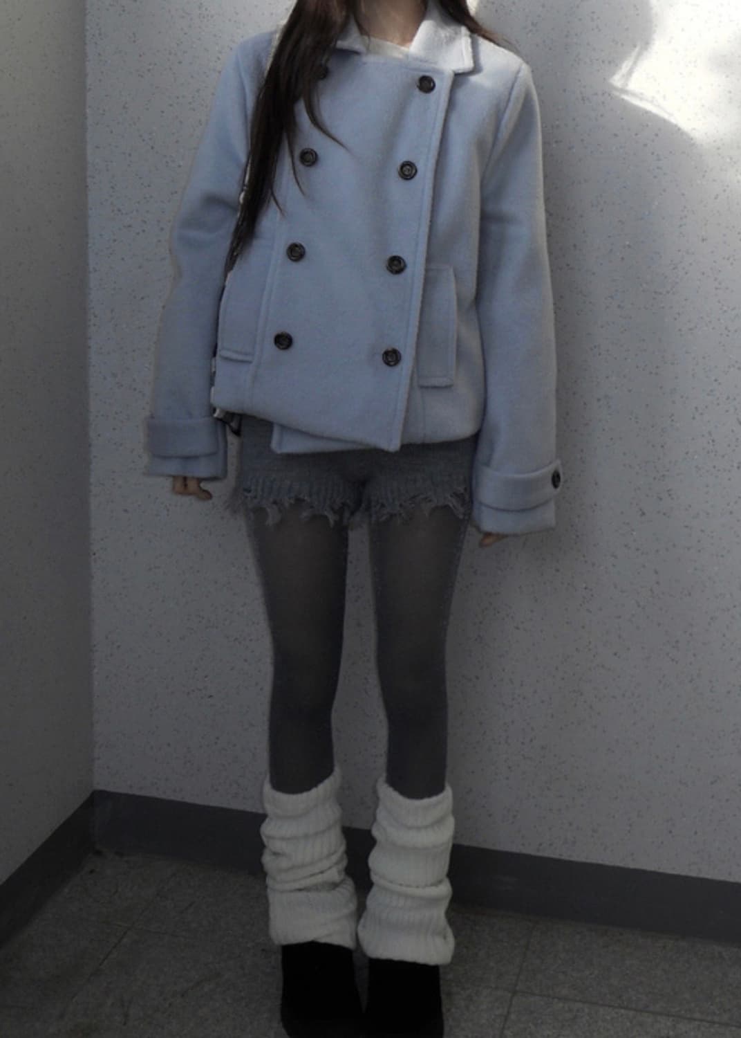 nore double short coat 상품이미지2