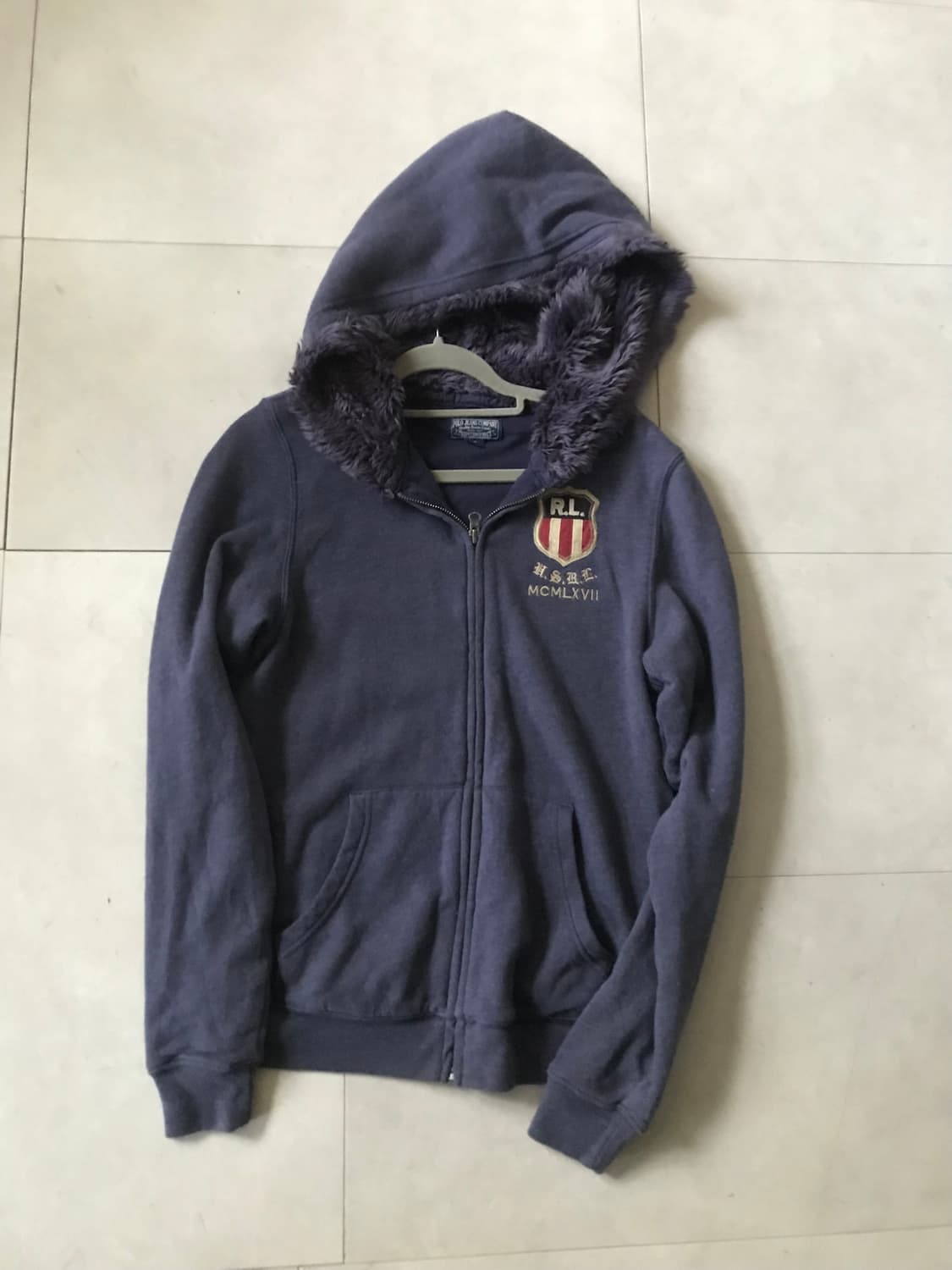 폴로 빅로고 울프죠 후드집업 상품이미지7