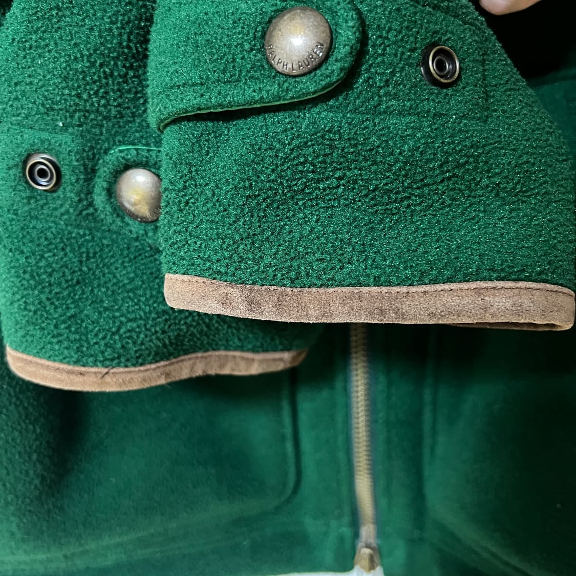 폴로 랄프로렌 플리스 자켓 m 상품이미지6