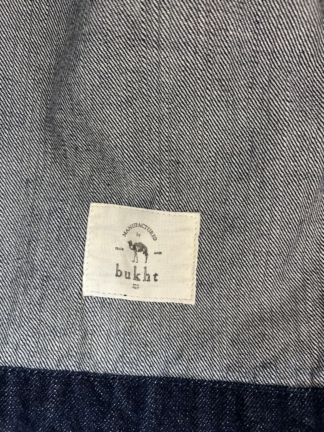 부후토 bukht 데님재킷 2사이즈 상품이미지3