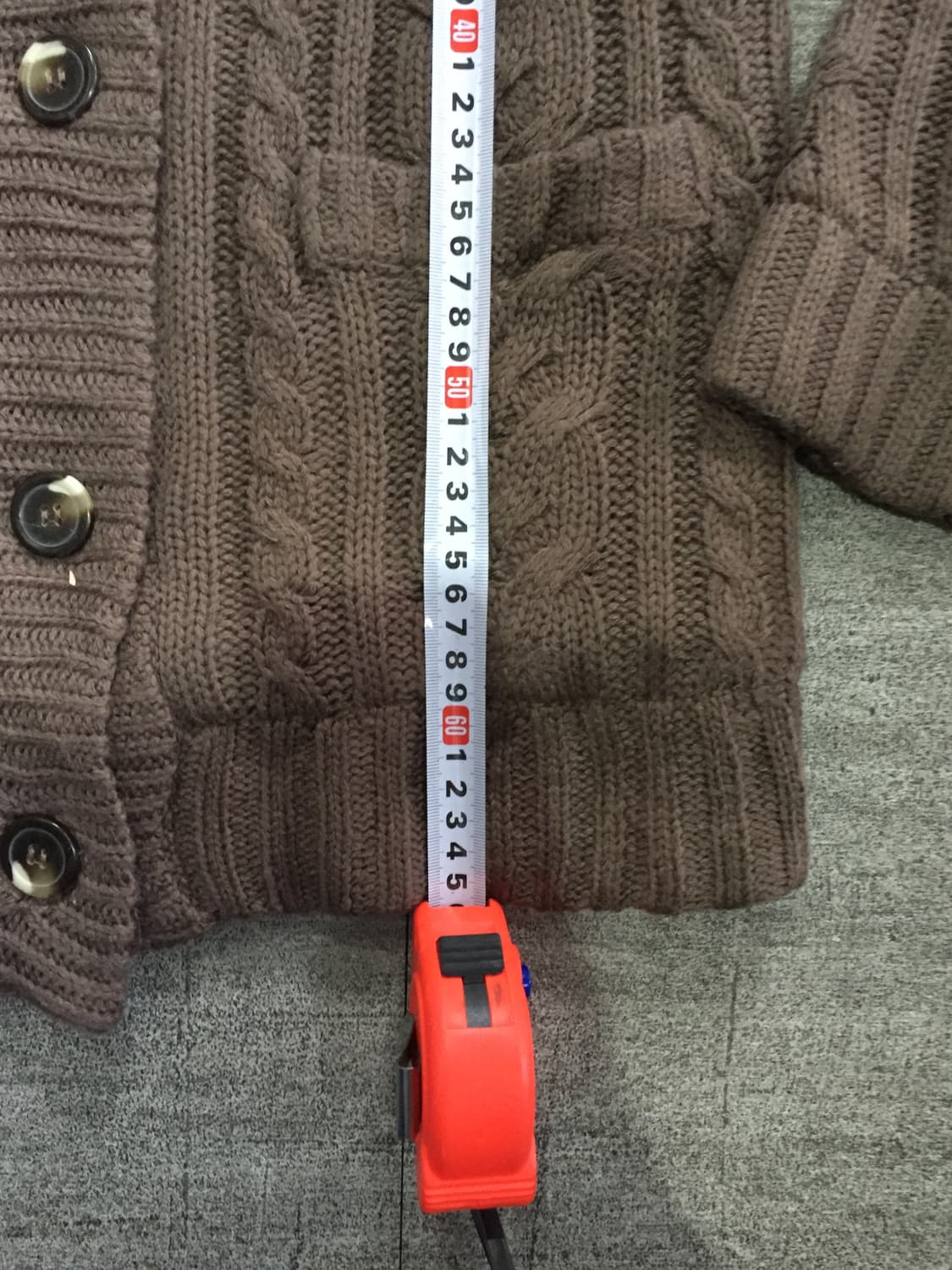 일본빈티지 Pajan 올드스쿨아메카지 혁오풍 숄카라 양털가디건 상품이미지3