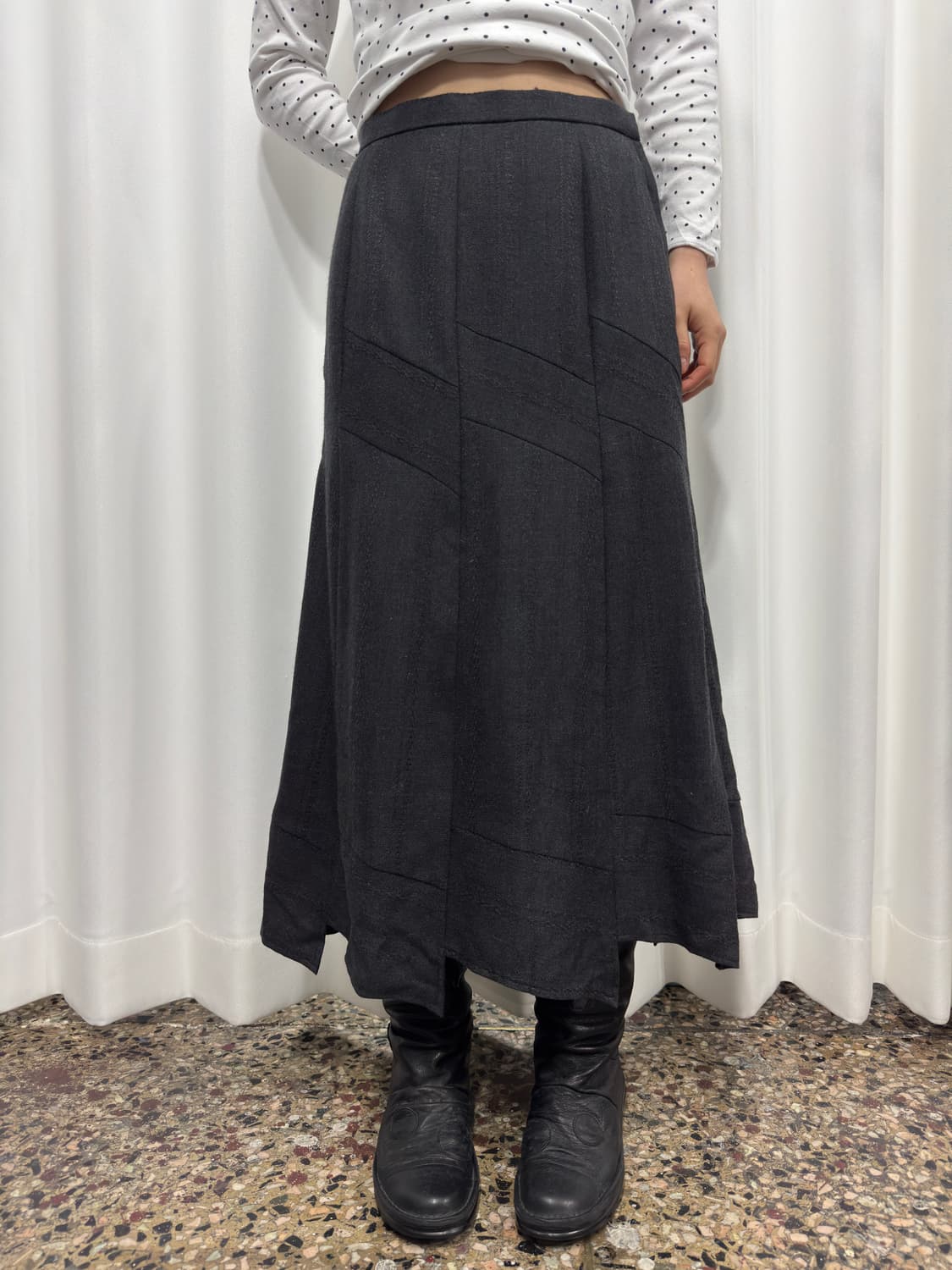 design long skirt 상품이미지1