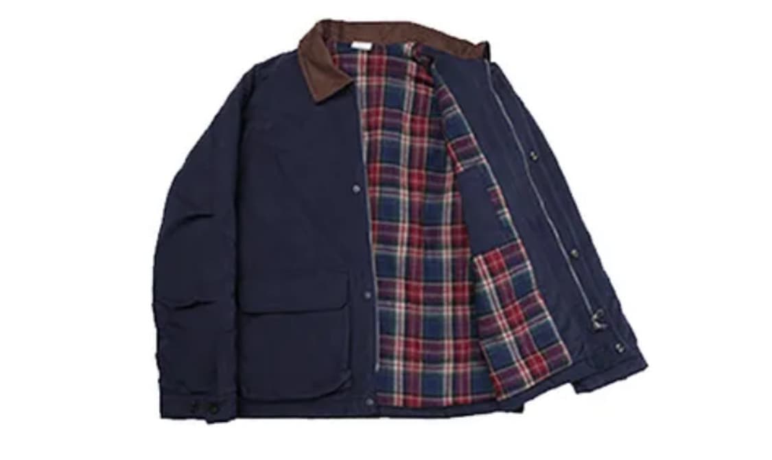 퀄팅 체크 자켓[네이비/Free] 상품이미지2