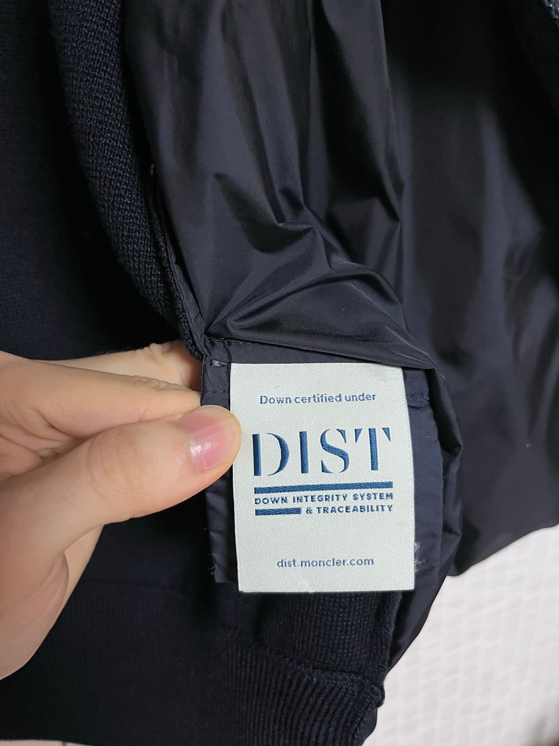 [XL] 몽클레어 니트패딩 웜네이비 상품이미지4