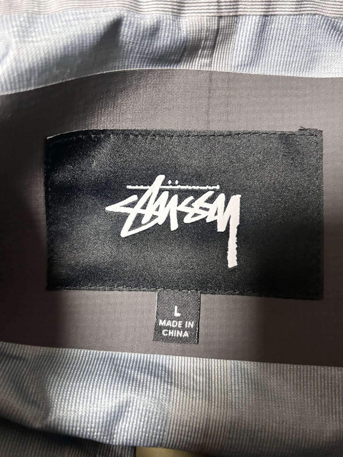 스투시 테입드 심 레인 바람막이(모자 안으로 넣기 가능) 상품이미지2