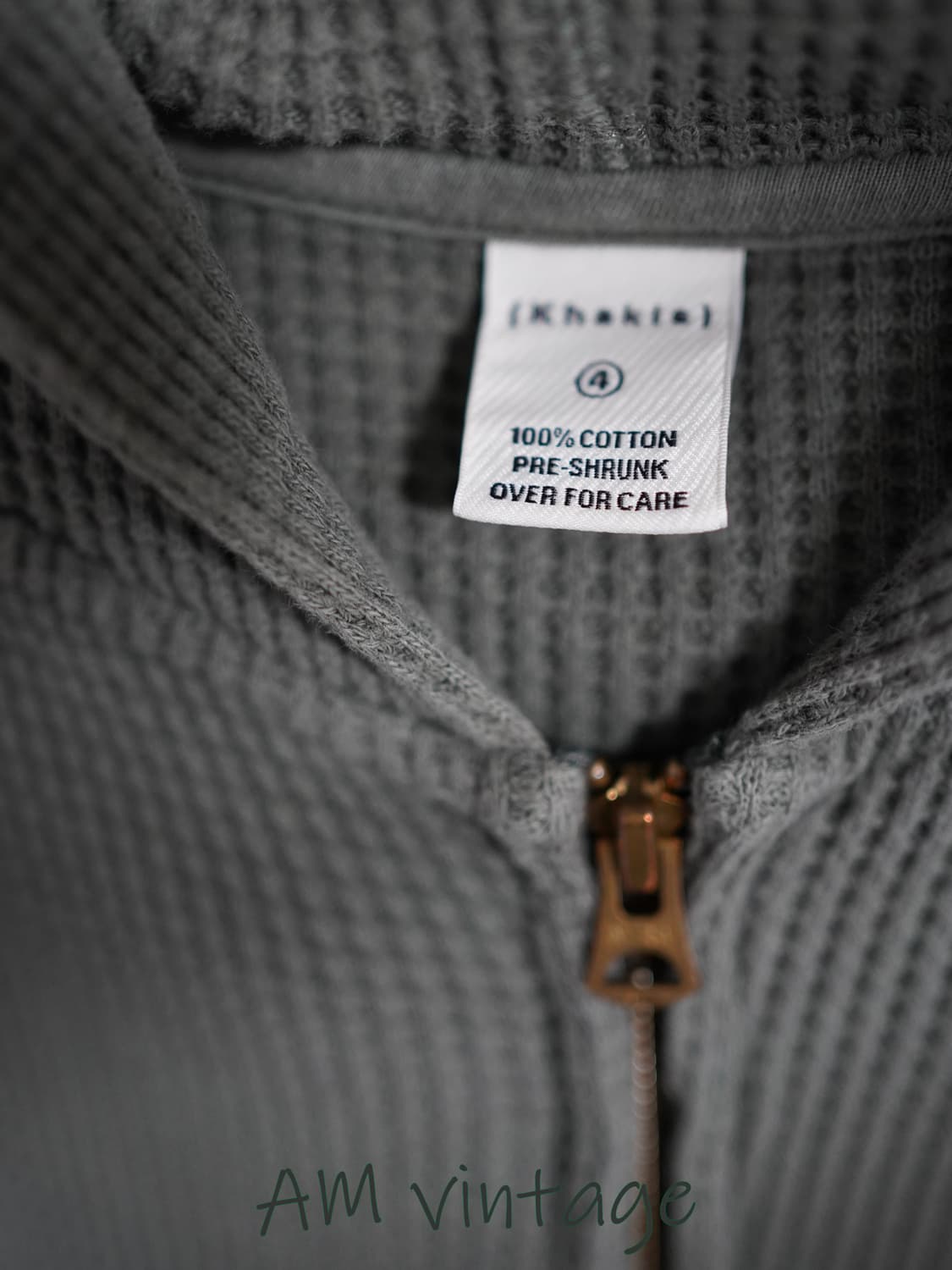 Khakis Knit Hoodie zip up 상품이미지3