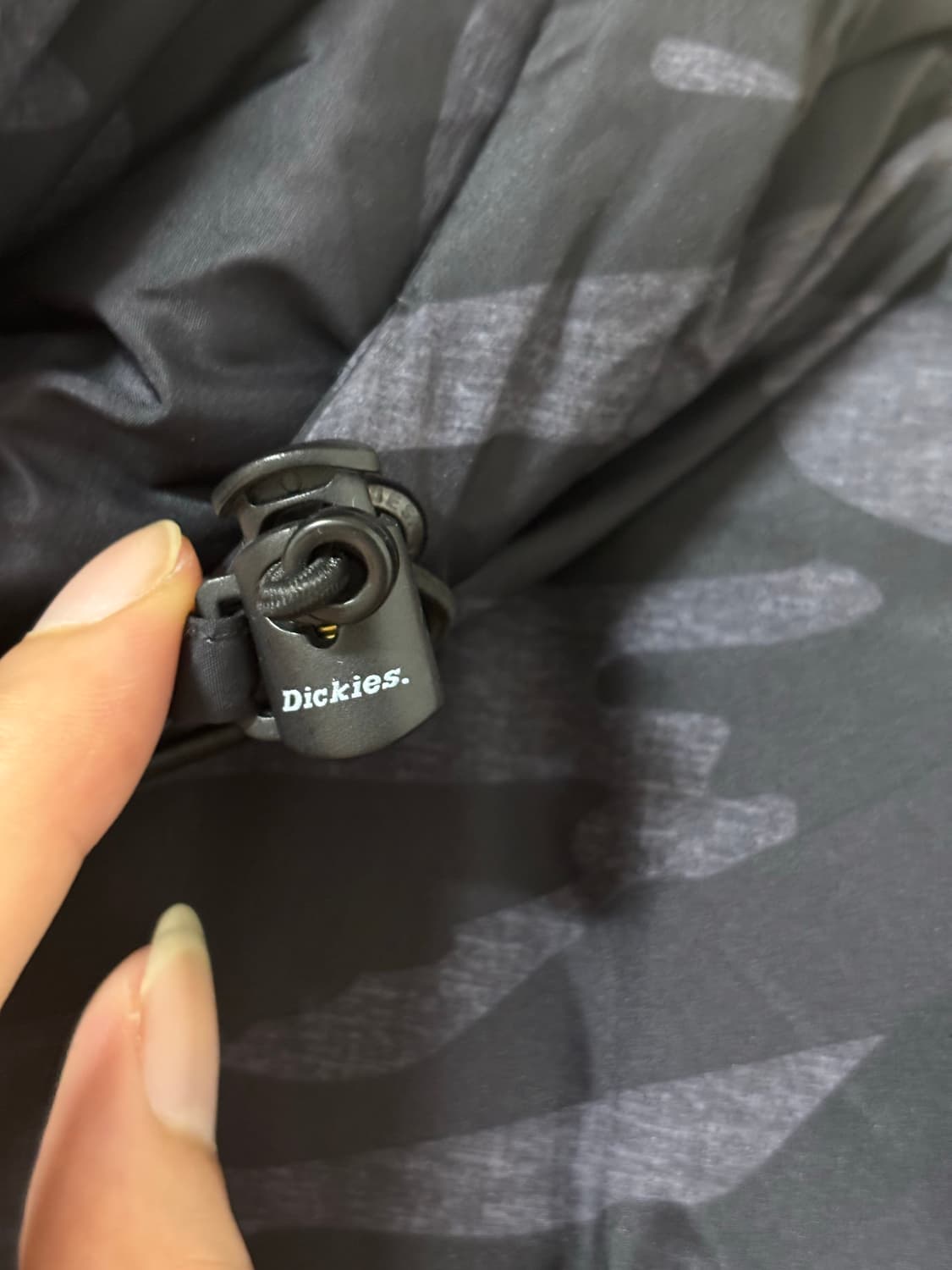 디키즈 카모 패턴 롱패딩 상품이미지4