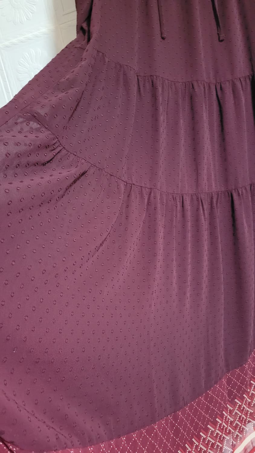 써스데이아일랜드 쉬폰 롱 원피스  상품이미지3