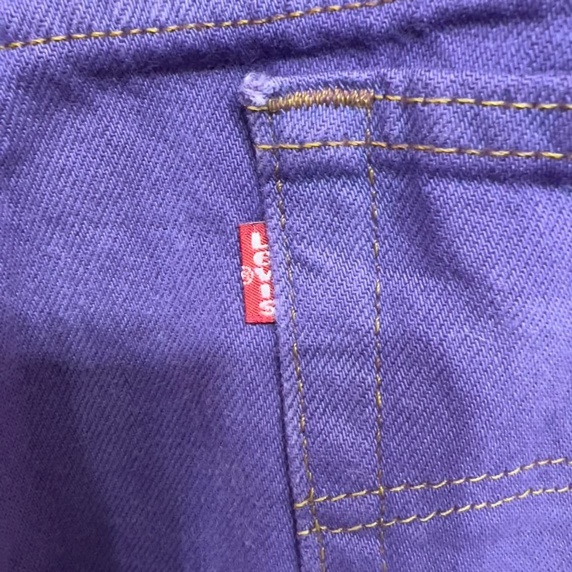 리바이스 501 퍼플 데님팬츠 상품이미지6