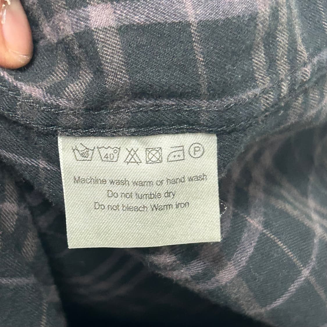 🫶🏻 버버리 코튼 체크 셔츠 🫶🏻 상품이미지5