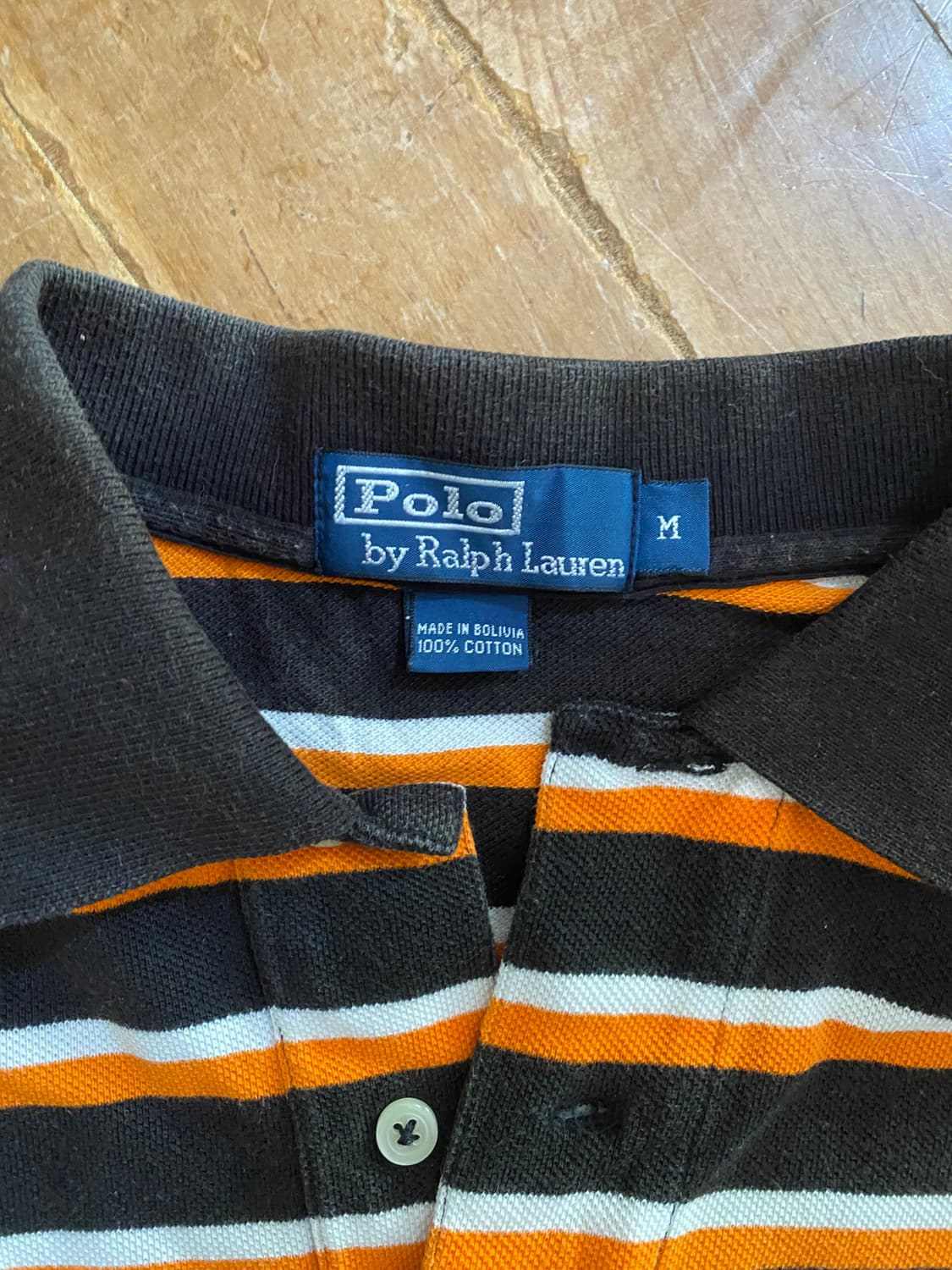 폴로 랄프로렌 스트라이프 카라티 M (100) 상품이미지2