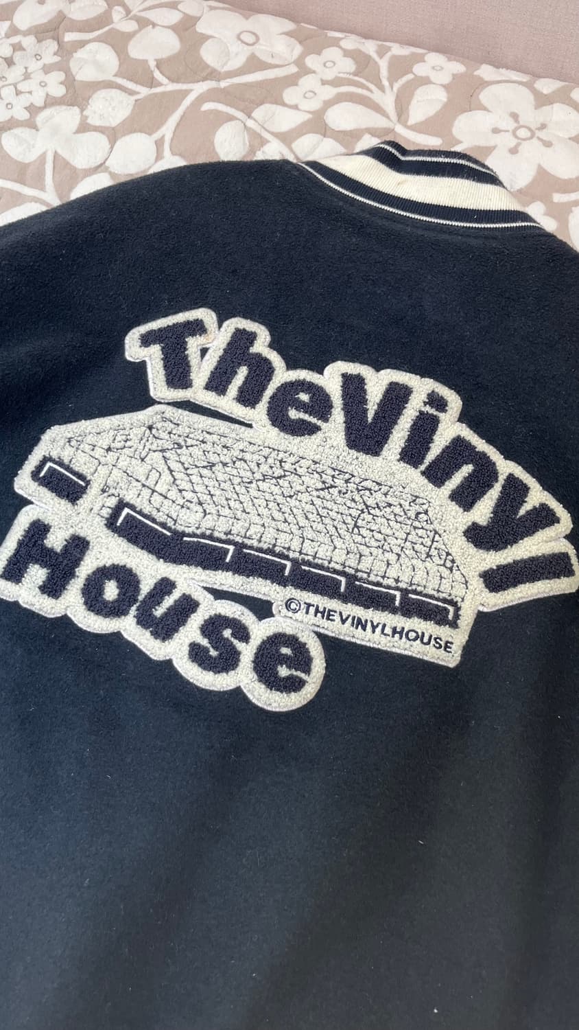 더바이닐하우스 바시티 자켓 네이비 L 상품이미지6