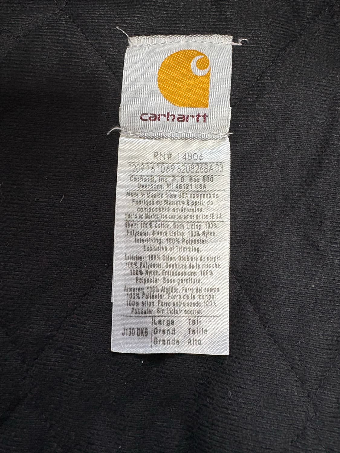 칼하트 j130 액티브자켓 상품이미지7